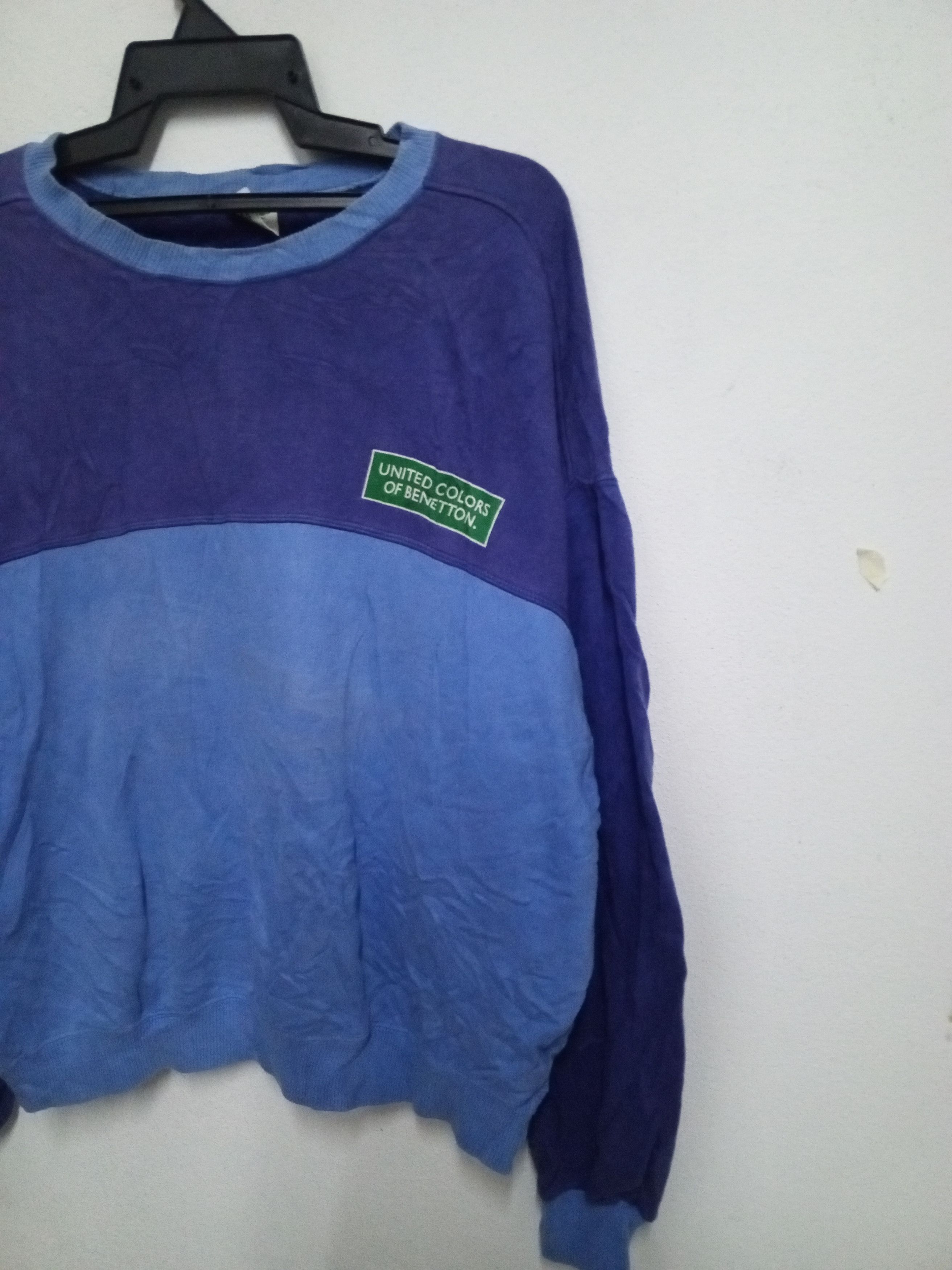 United Colors Of Benetton F1 RACING - UNITED COLORS OF BENETTON SWEATSHIRT Size US XL / EU 56 / 4 - 4 Thumbnail