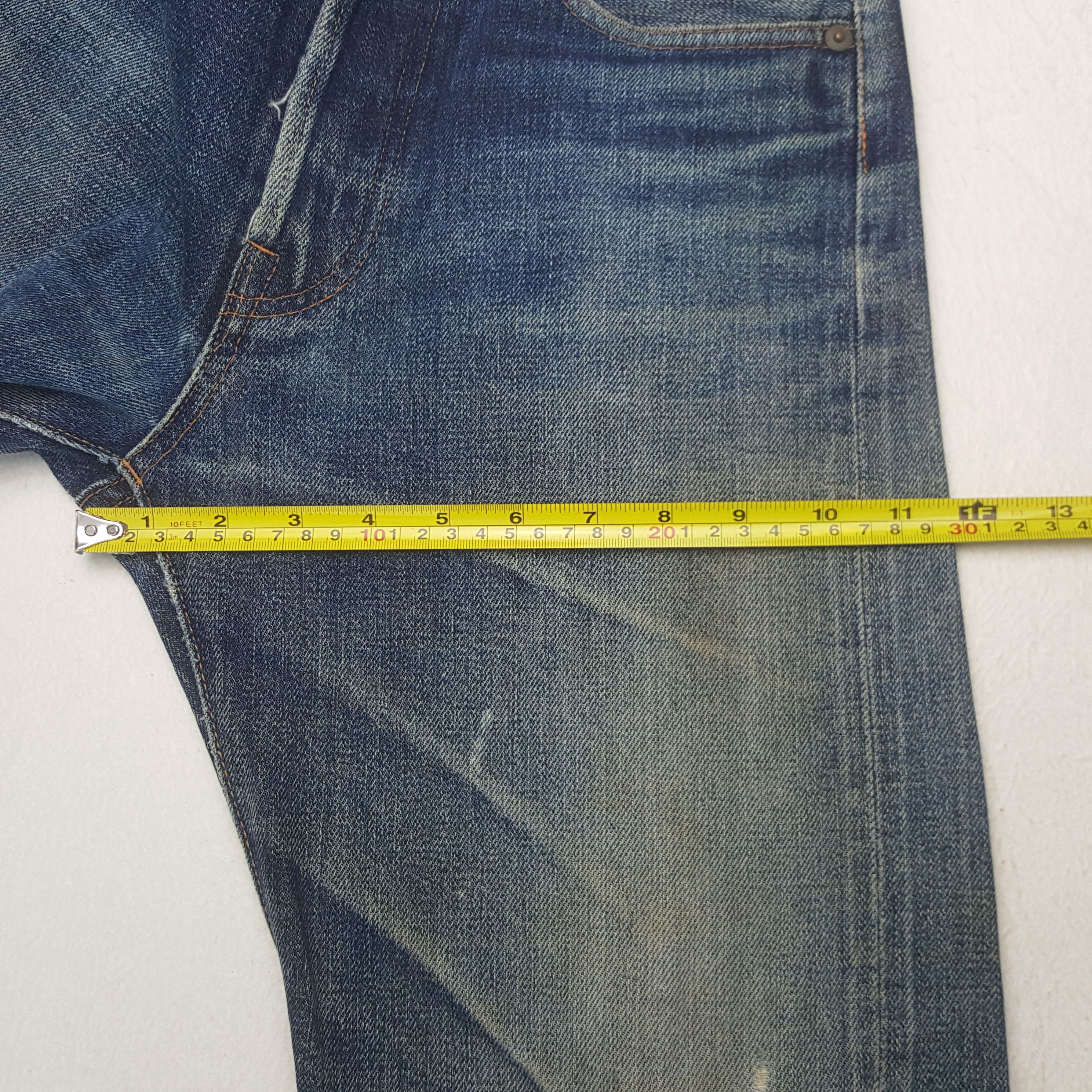 Japanese Brand Vintage Selvedge Japanese Brand Denim Jeans Size US 29 - 9 Thumbnail