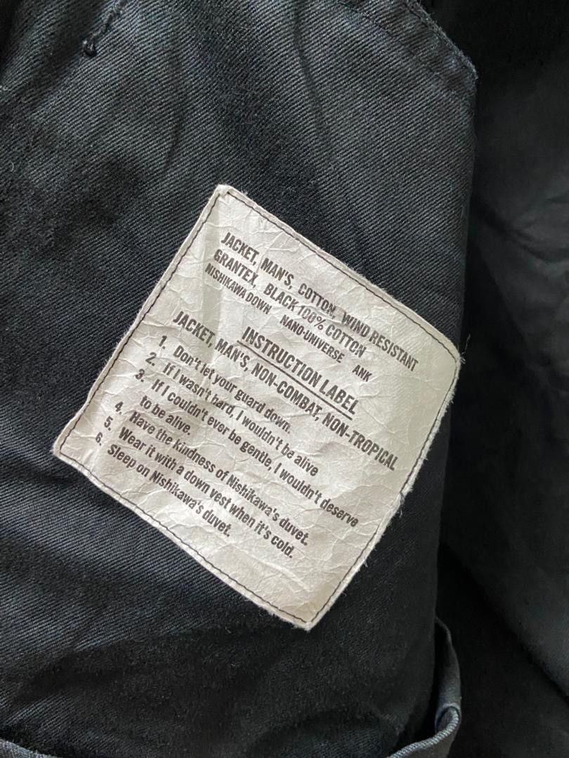 Japanese Brand Nishikawa Down Fatigue Military Jacket (200) Size US S / EU 44-46 / 1 - 4 Thumbnail