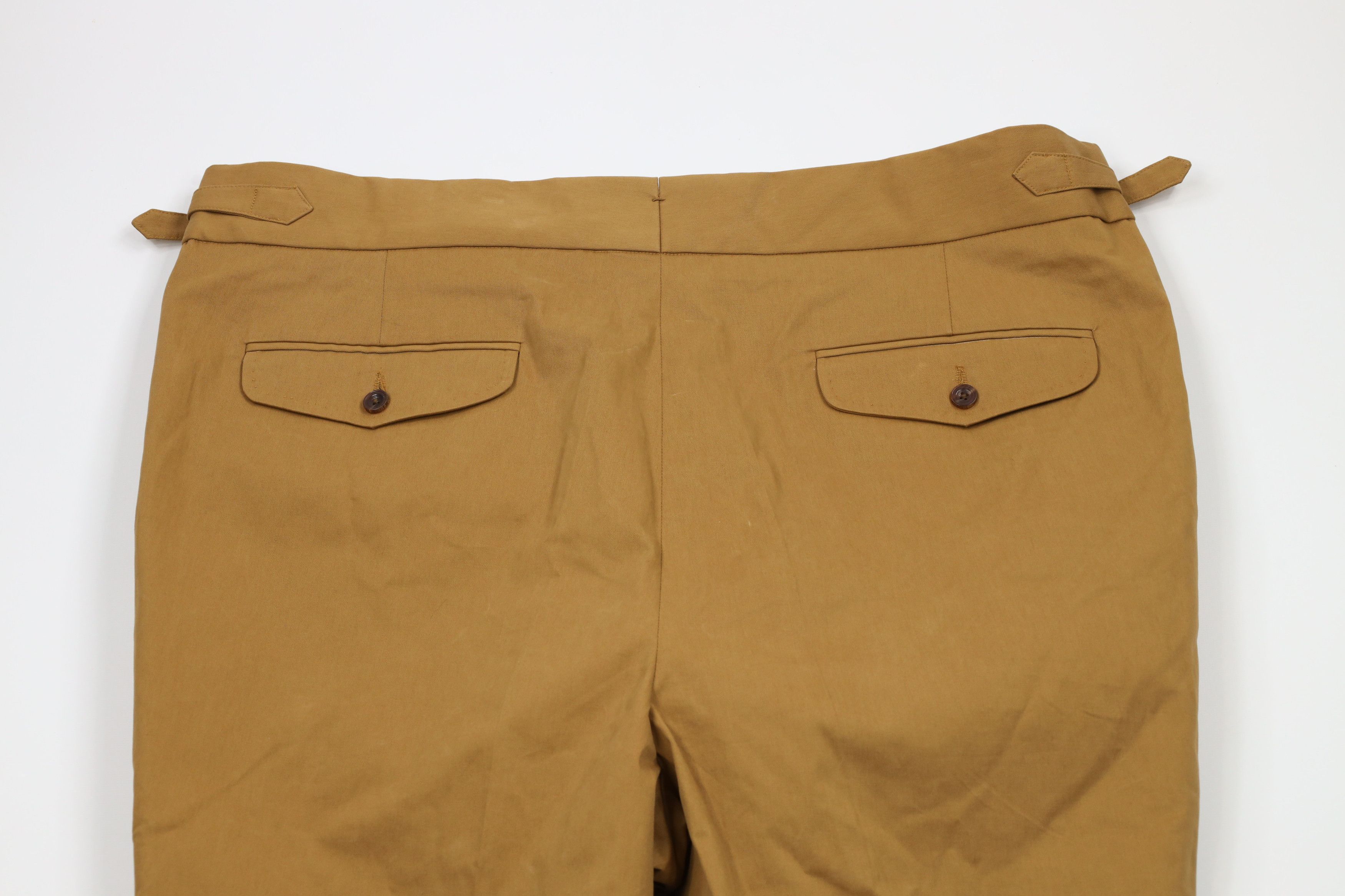 Luxire × Vintage Luxire Heavyweight Cuffed Side Buckle Chino Pants Trousers Size US 44 / EU 60 - 10 Thumbnail