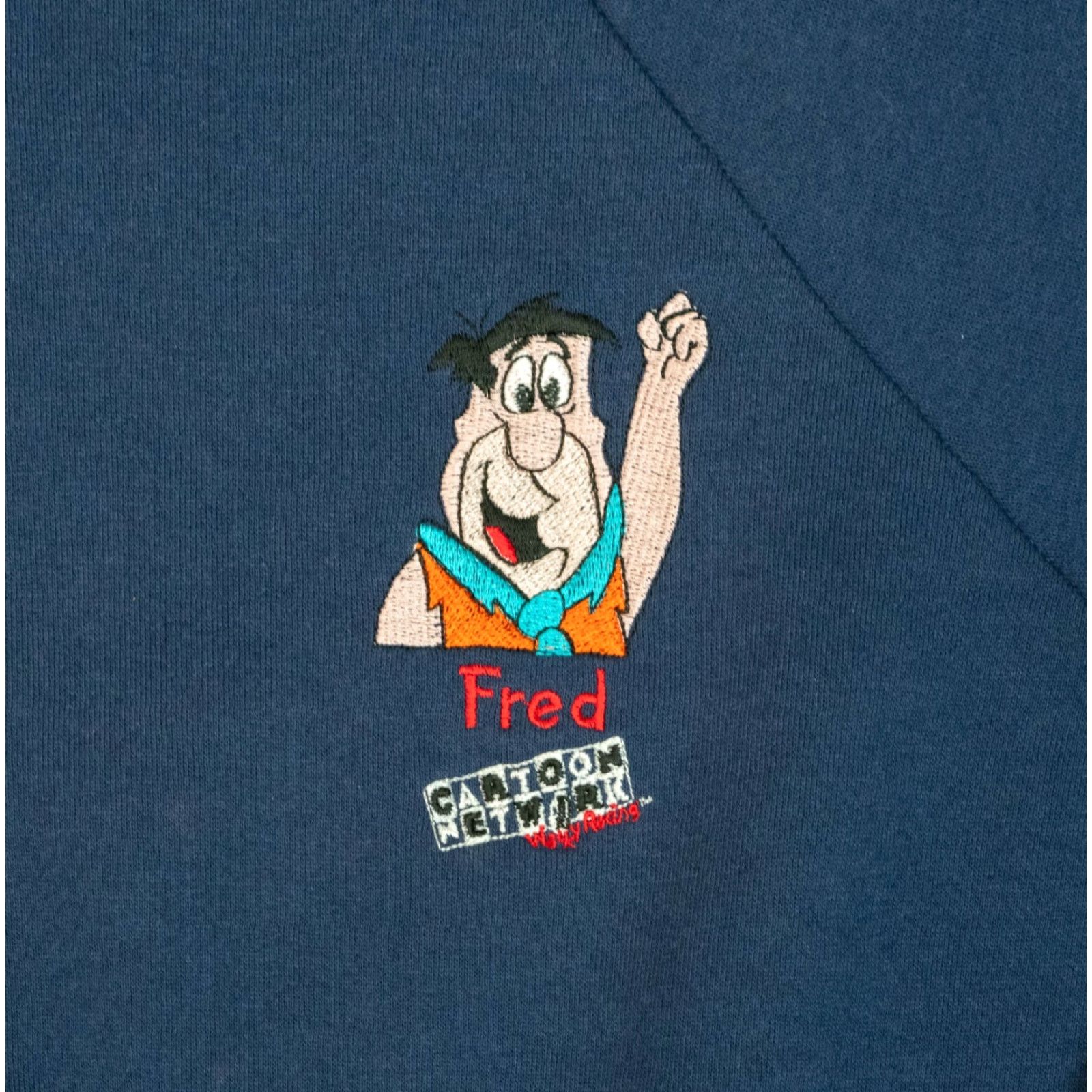 Vintage VINTAGE Flintstones Wacky Racers Cartoon Network Sweatshirt Crew Neck Mens M Blue 90s Cartoon Network Retro VTG Size US M / EU 48-50 / 2 - 2 Thumbnail