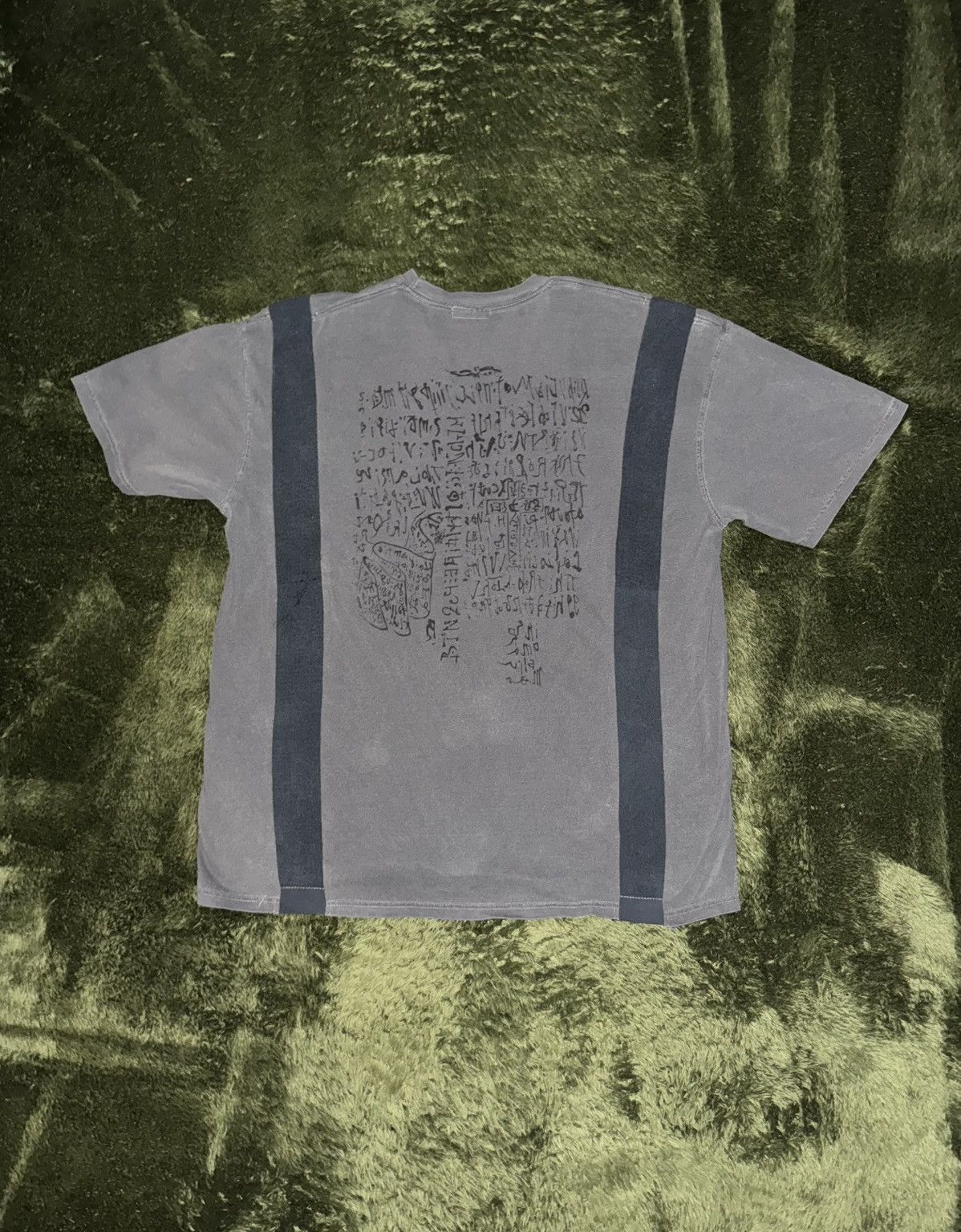 Japanese Brand [3] nada not nada 5-cut Reproduct Vintage Washed Tee Size US XXL / EU 58 / 5 - 8 Thumbnail