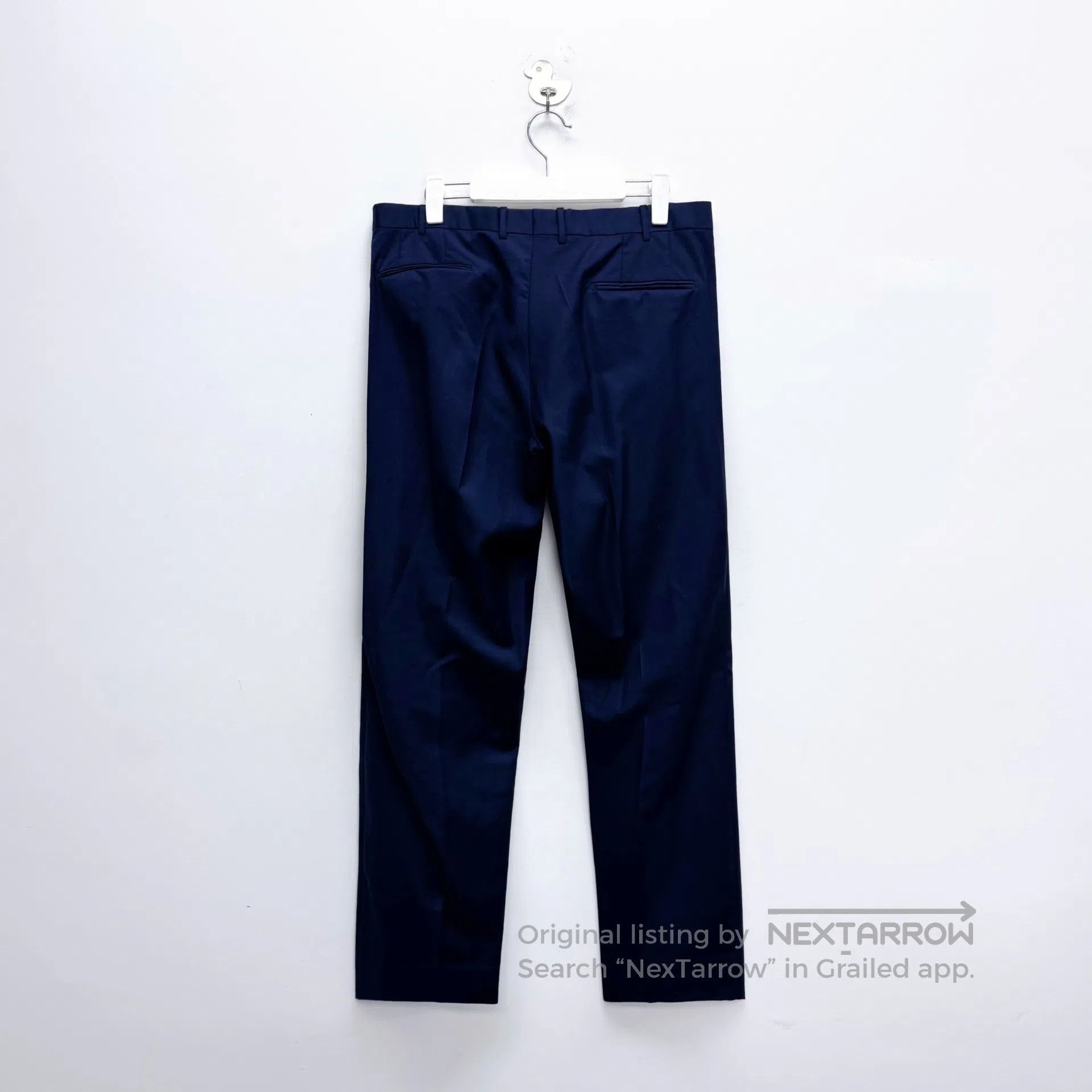 Ermenegildo Zegna Ermenegildo Zegna Dark Blue 15 Micron Wool Handmade Custom Size US 38 / EU 54 - 2 Thumbnail