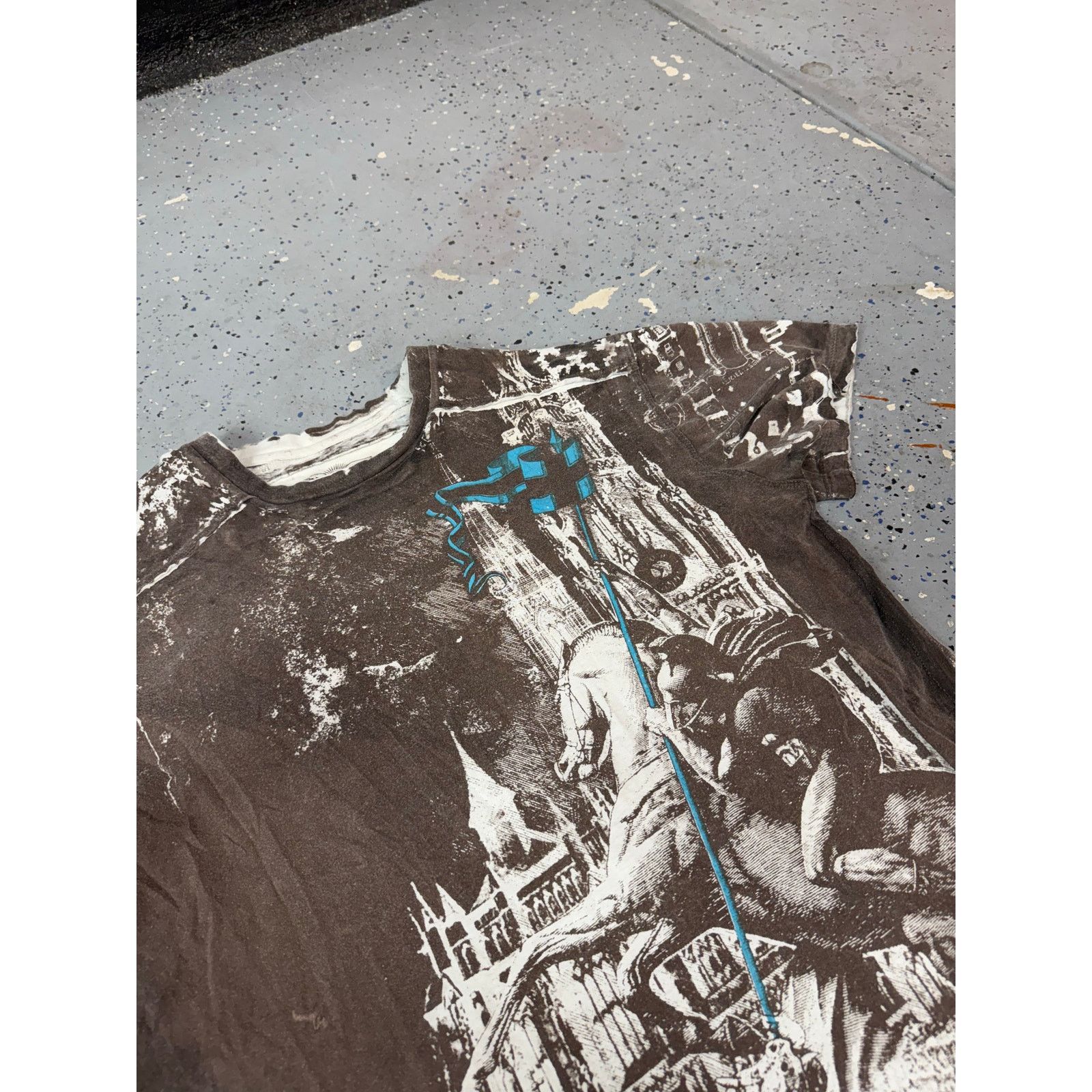 (+)PEOPLE y2k castle and horse tee Size US L / EU 52-54 / 3 - 5 Thumbnail
