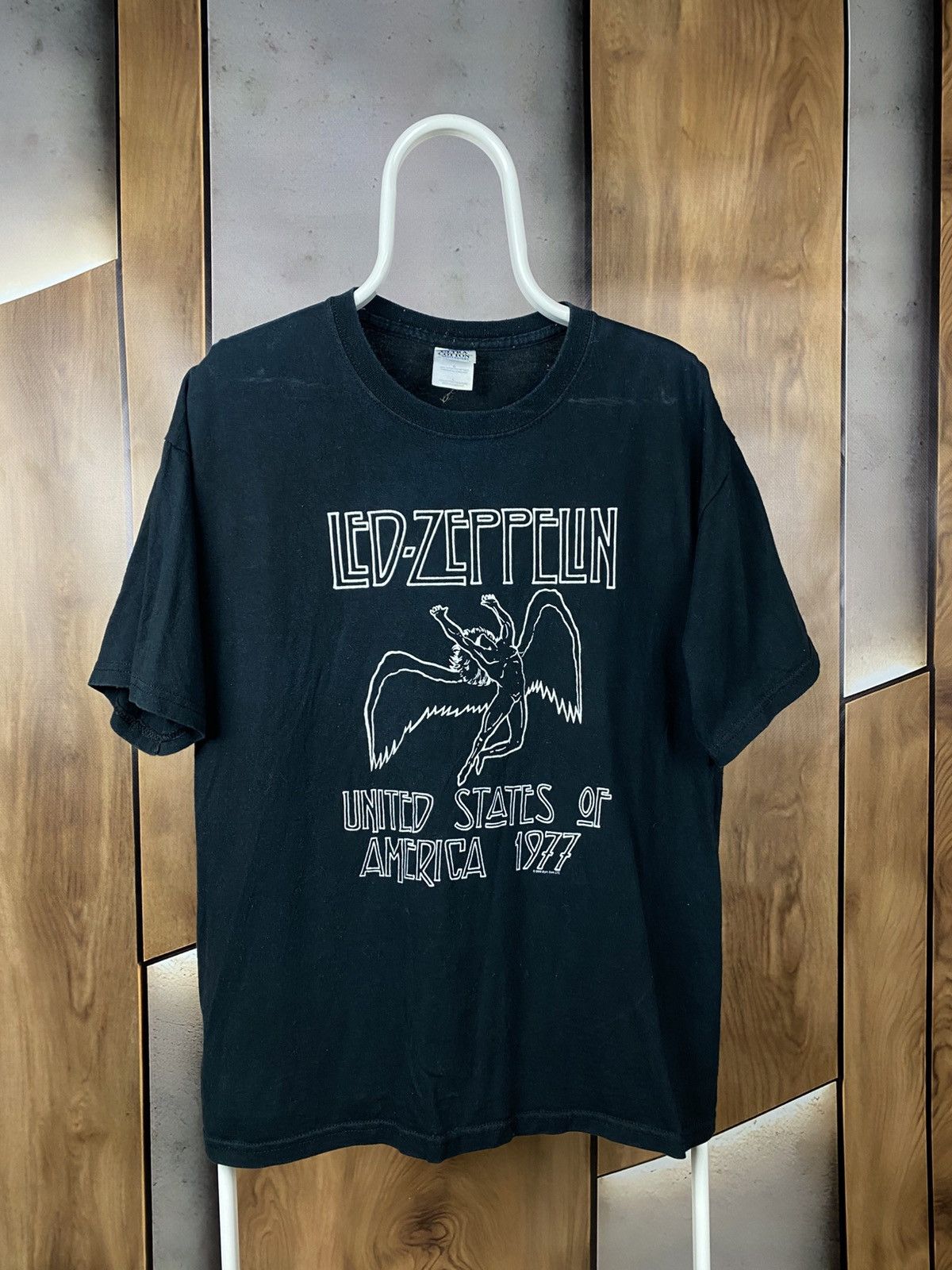 Led Zeppelin 🎸Vintage 2000 T-Shirt Led Zeppelin United States Of America🎸 Size US L / EU 52-54 / 3 - 1 Thumbnail