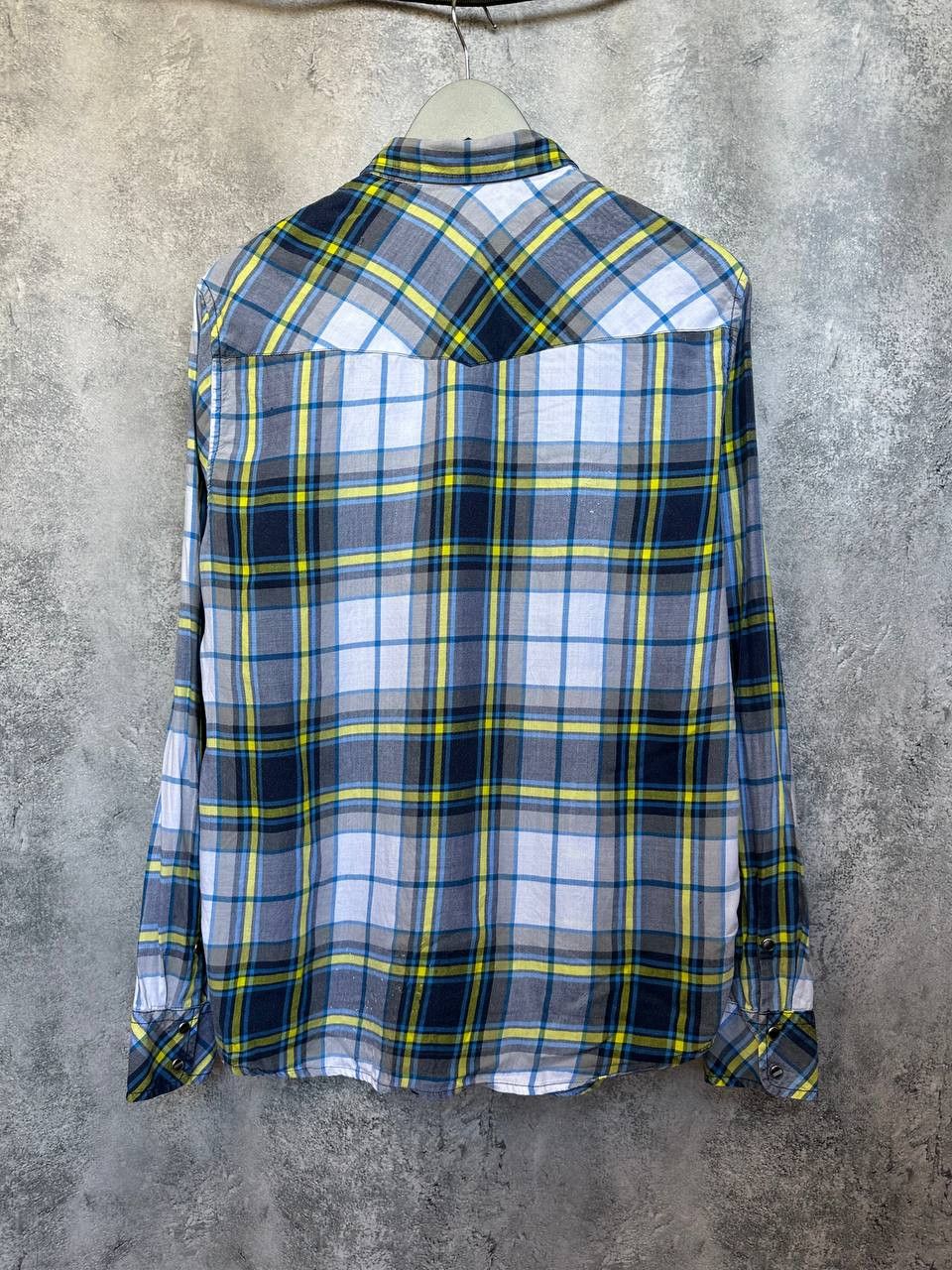 Diesel Diesel Check Shirt 100% Lyocell Button Up Long Sleeve Size US L / EU 52-54 / 3 - 3 Thumbnail