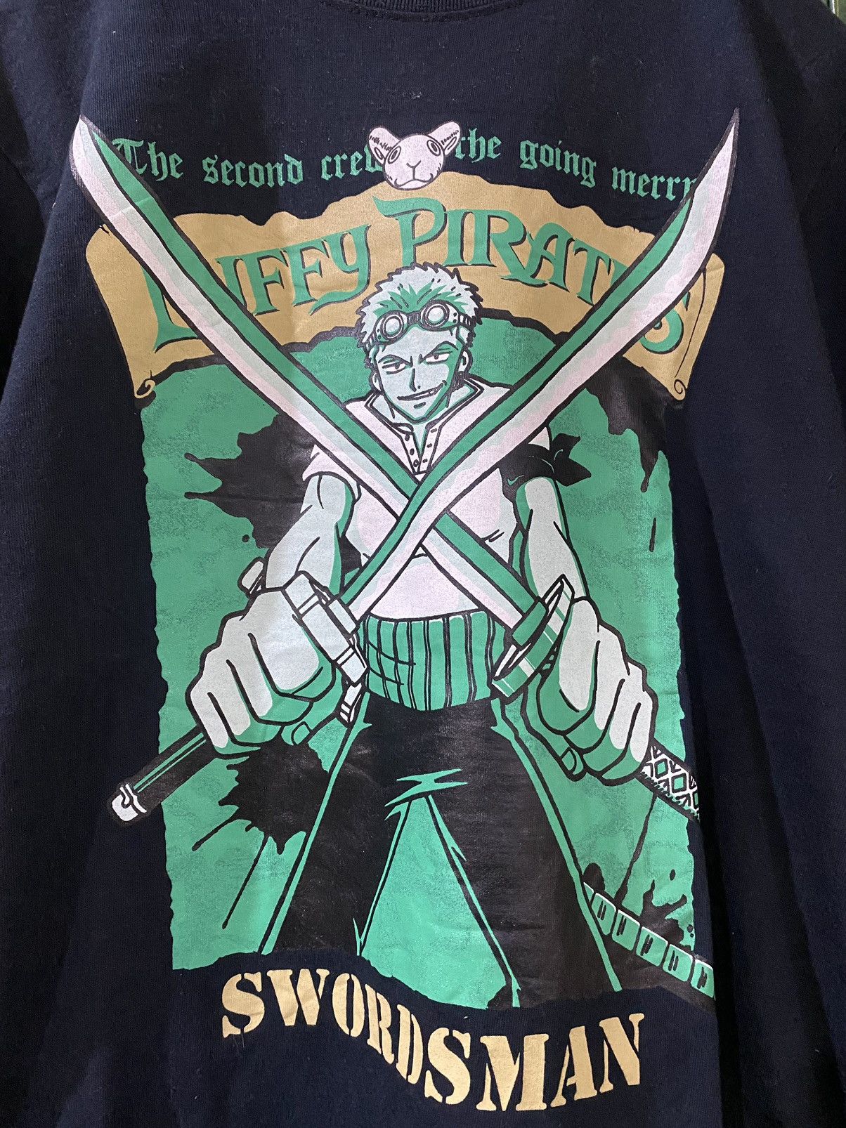 Anime Vintage One Piece Zoro Anime Manga T-shirt Size US M / EU 48-50 / 2 - 1 Thumbnail