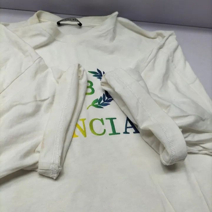Balenciaga Balenciaga Balenciaga Colorful Logo Print TShirt -2507 Size US S / EU 44-46 / 1 - 6 Thumbnail