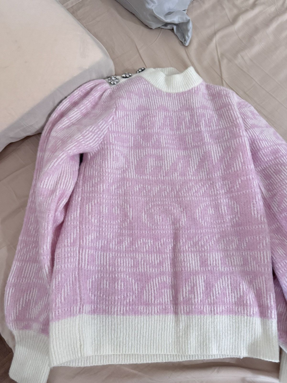 Ganni Ganni pink sweater, only wear once Size S / US 4 / IT 40 - 2 Thumbnail