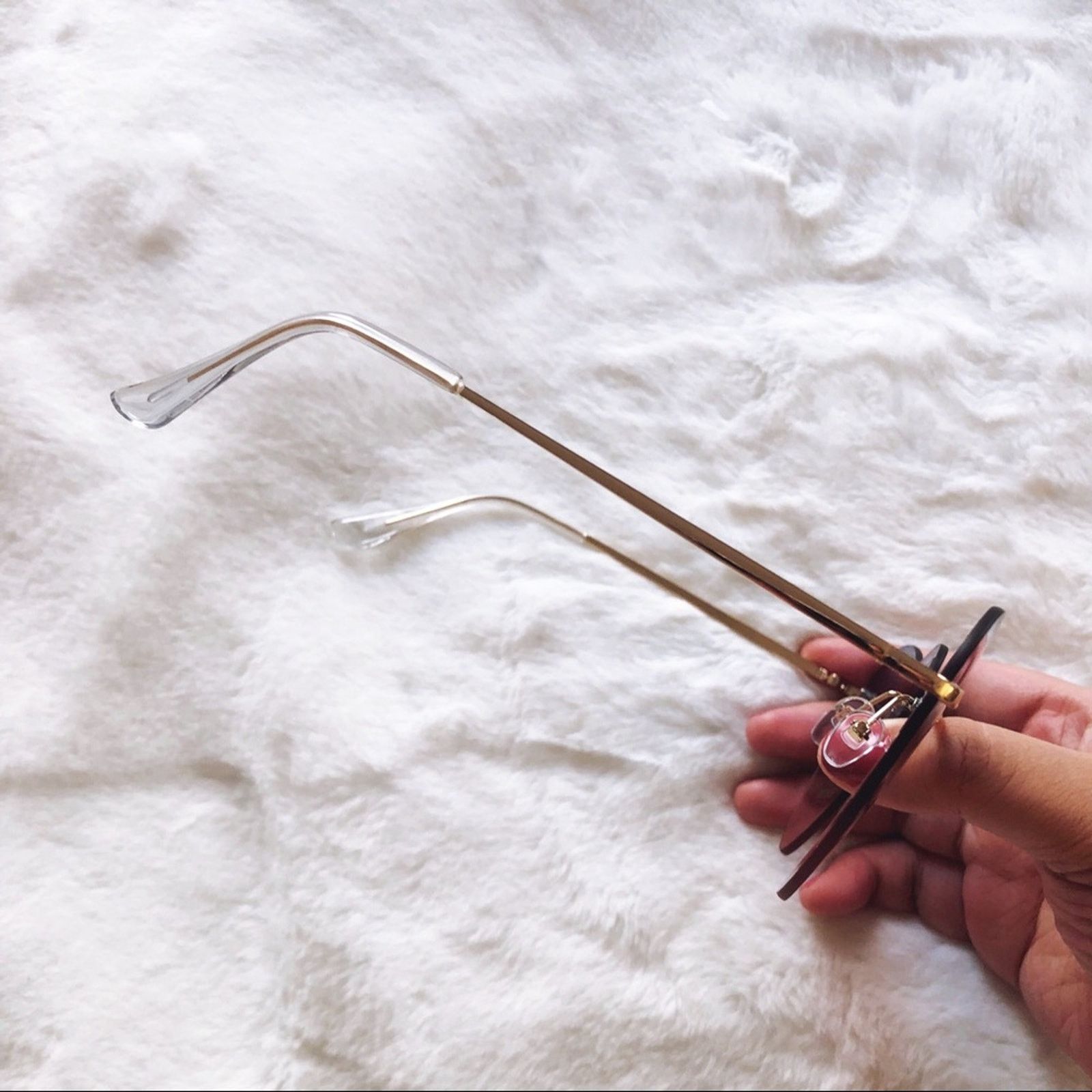 Other Miley Blue & Pink Gradient Heart Sunglasses Size ONE SIZE - 5 Thumbnail