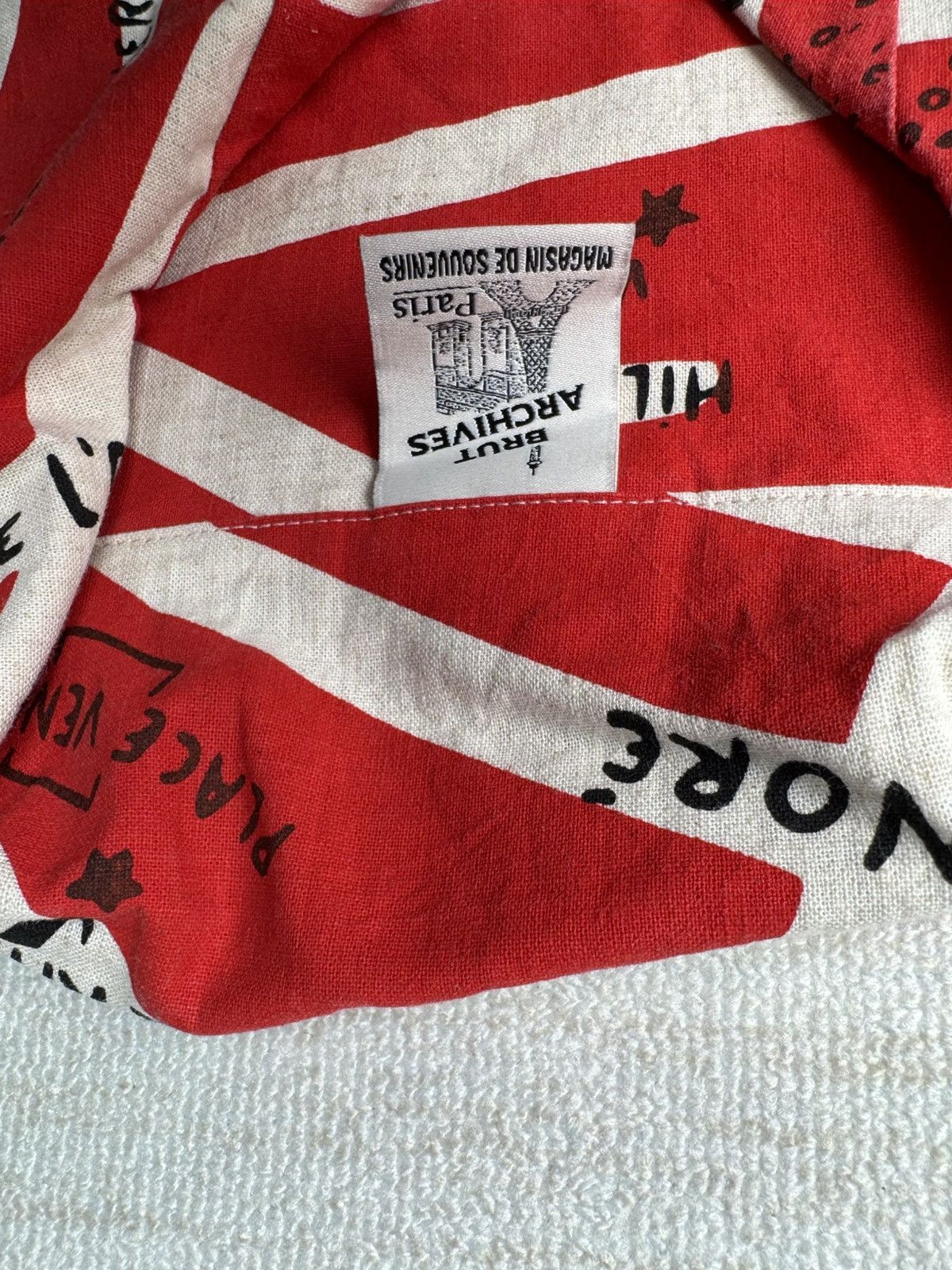 BRUT Archive The Paris map shirt Size US XL / EU 56 / 4 - 4 Thumbnail