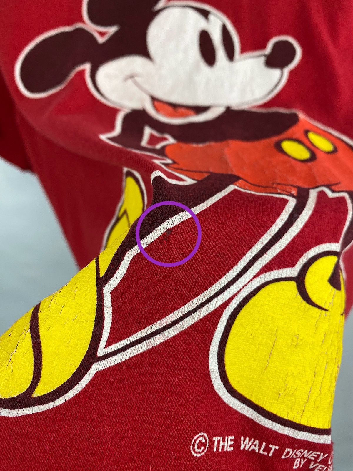 Mickey Mouse 🇺🇸 Vintage 80s Mickey Mouse made in USA Rare Retro Y2K Size US M / EU 48-50 / 2 - 9 Thumbnail