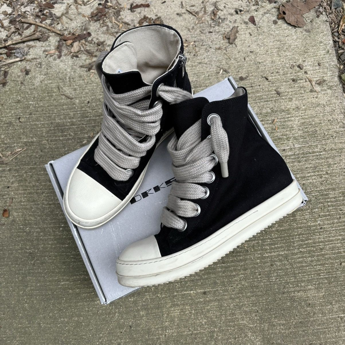 Rick Owens × Rick Owens Drkshdw Rick Owens Jumbo Lace Ramones - 43