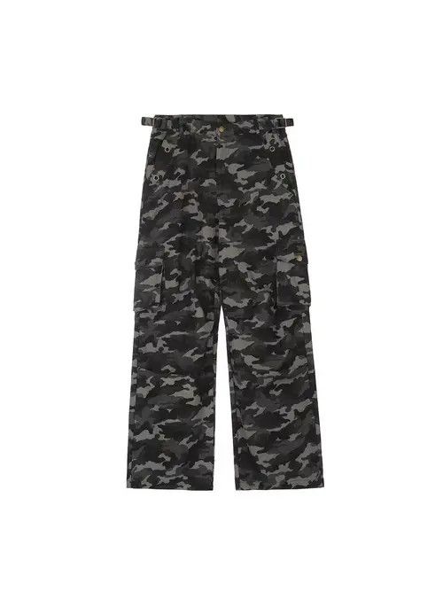 Japanese Brand Etsuko x Ishii Camouflage High Street Vintage Casual Pants Size US 30 / EU 46 - 6 Thumbnail