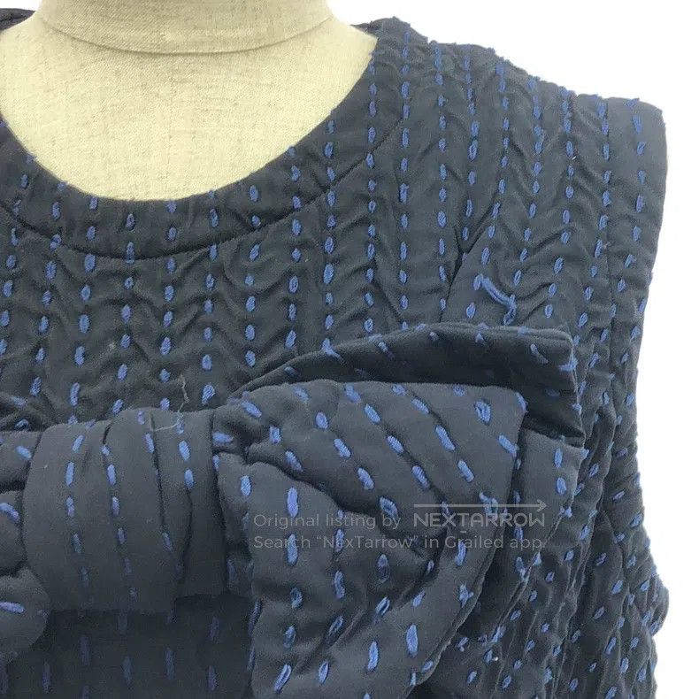 Comme des Garcons Comme Des Garcons Black vintage bow tie stitch design dres Size S / US 4 / IT 40 - 3 Thumbnail