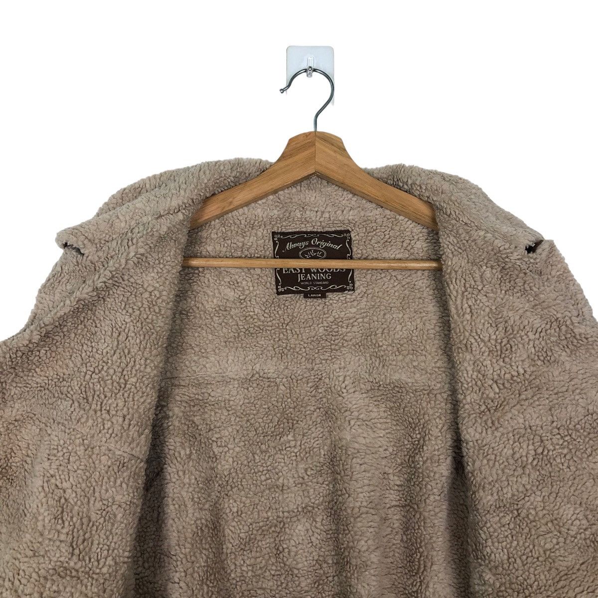 Japanese Brand 🔥90’s RARE EAST WOODS JEANING VELVET JACKET MINK FUR LINING Size US L / EU 52-54 / 3 - 10 Thumbnail