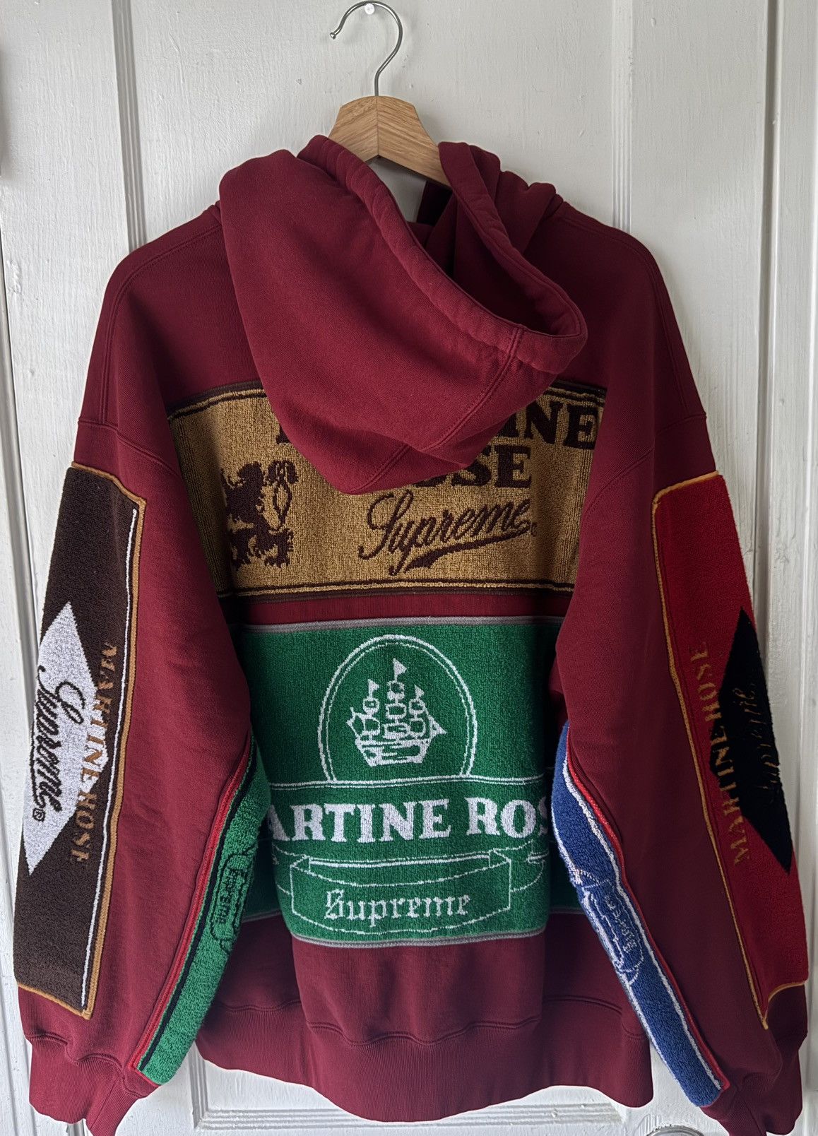 Martine Rose × Supreme Supreme Martine Rose towel zip up Martine Rose × Supreme Supreme Martine Rose towel zip up
