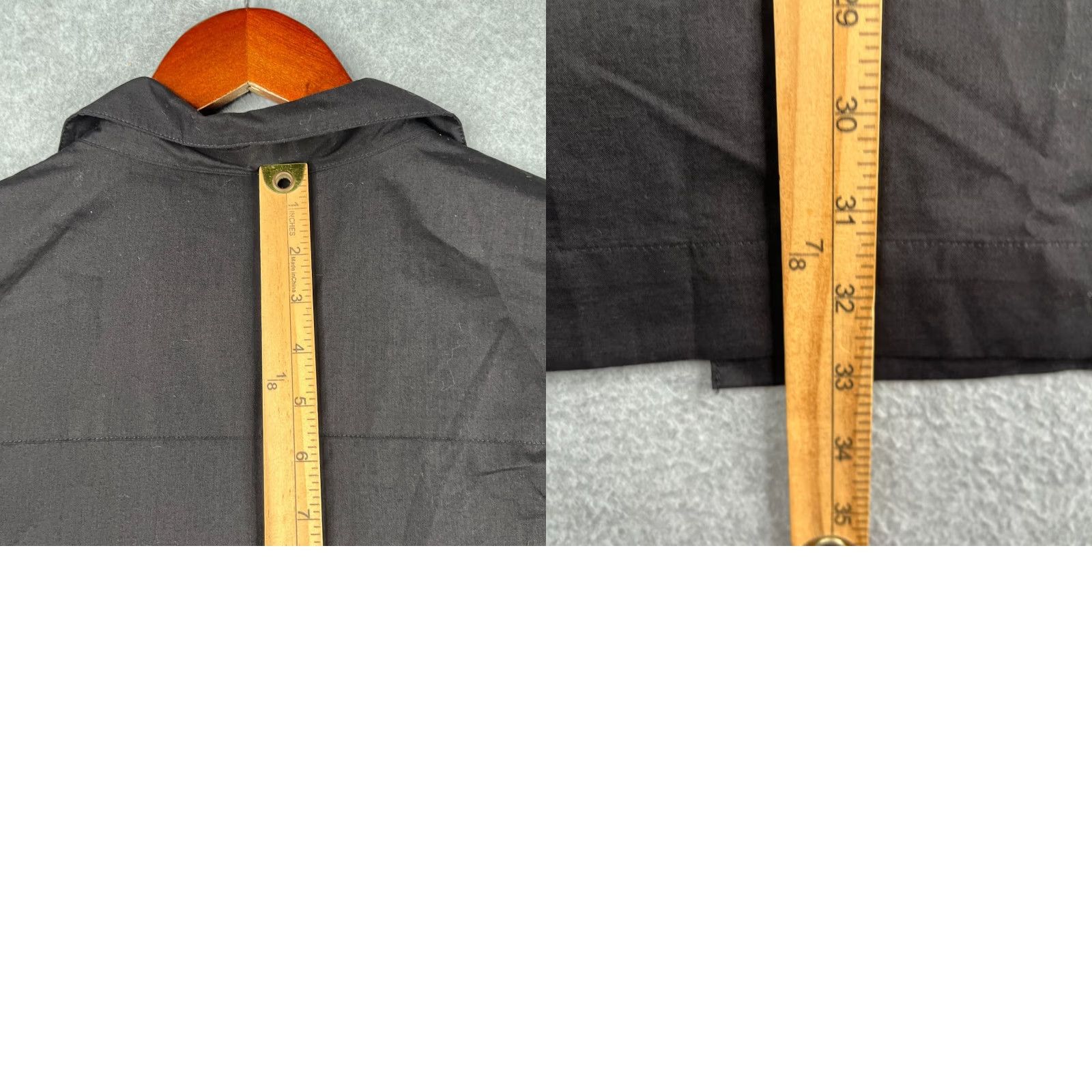 Cubavera Cubavera Shirt Mens 3X Black Short Sleeve Button-Up Pockets Beach Casual Solid Pattern Size US XXL / EU 58 / 5 - 8 Thumbnail