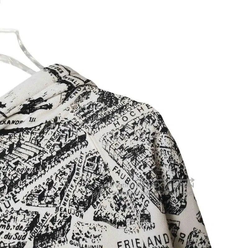 Dior Dior Cotton Map Print Women's Hoodie . Size S / US 4 / IT 40 - 3 Thumbnail