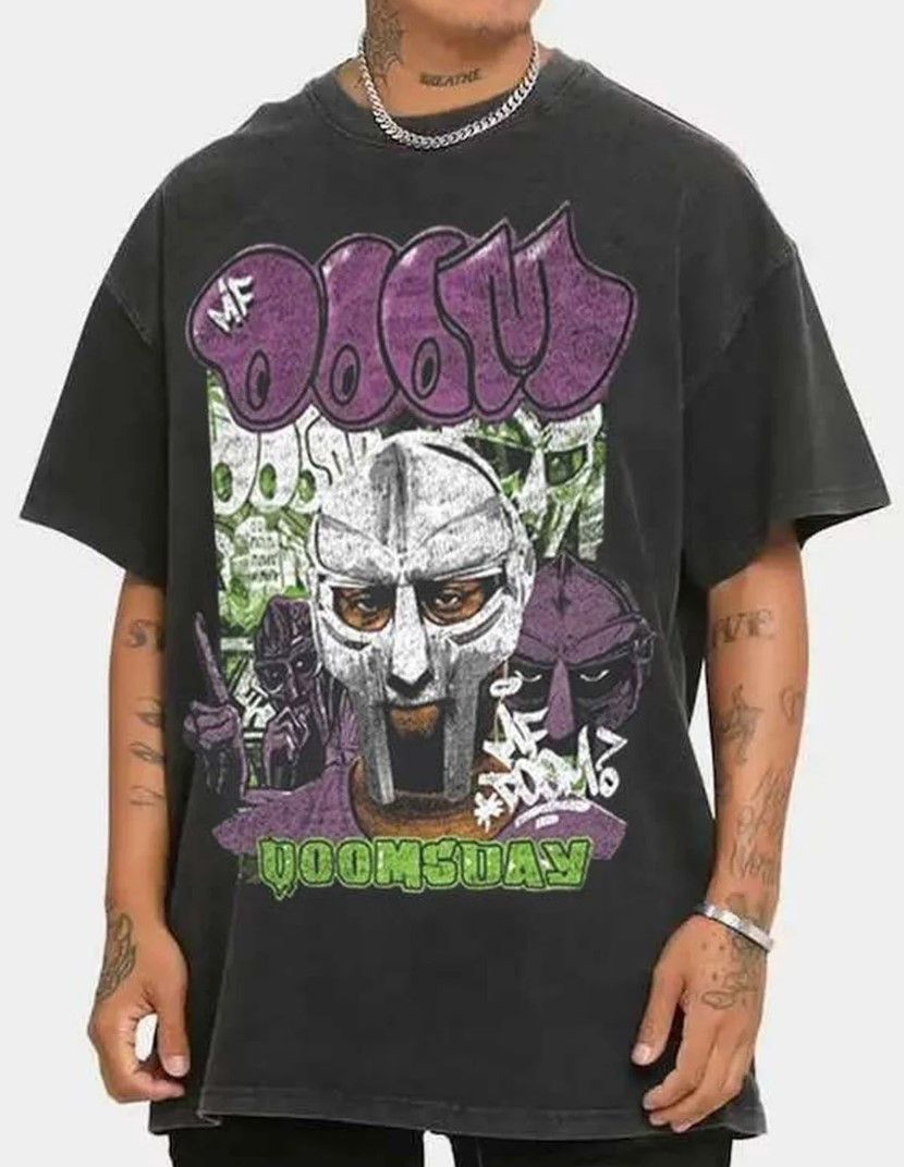 MF Doom MF Doom T-shirt MF Doom Rap RnB HipHop Shirt Tee Size US XL / EU 56 / 4 - 1 Thumbnail