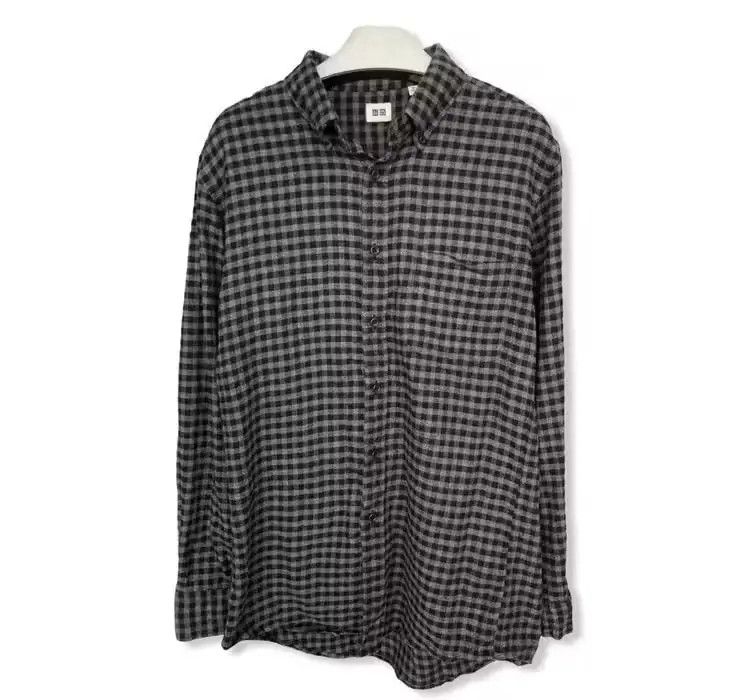 Japanese Brand Japanese Brand Uniqlo Plaid Tartan Flannel Shirt 👕 Size US M / EU 48-50 / 2 - 1 Thumbnail