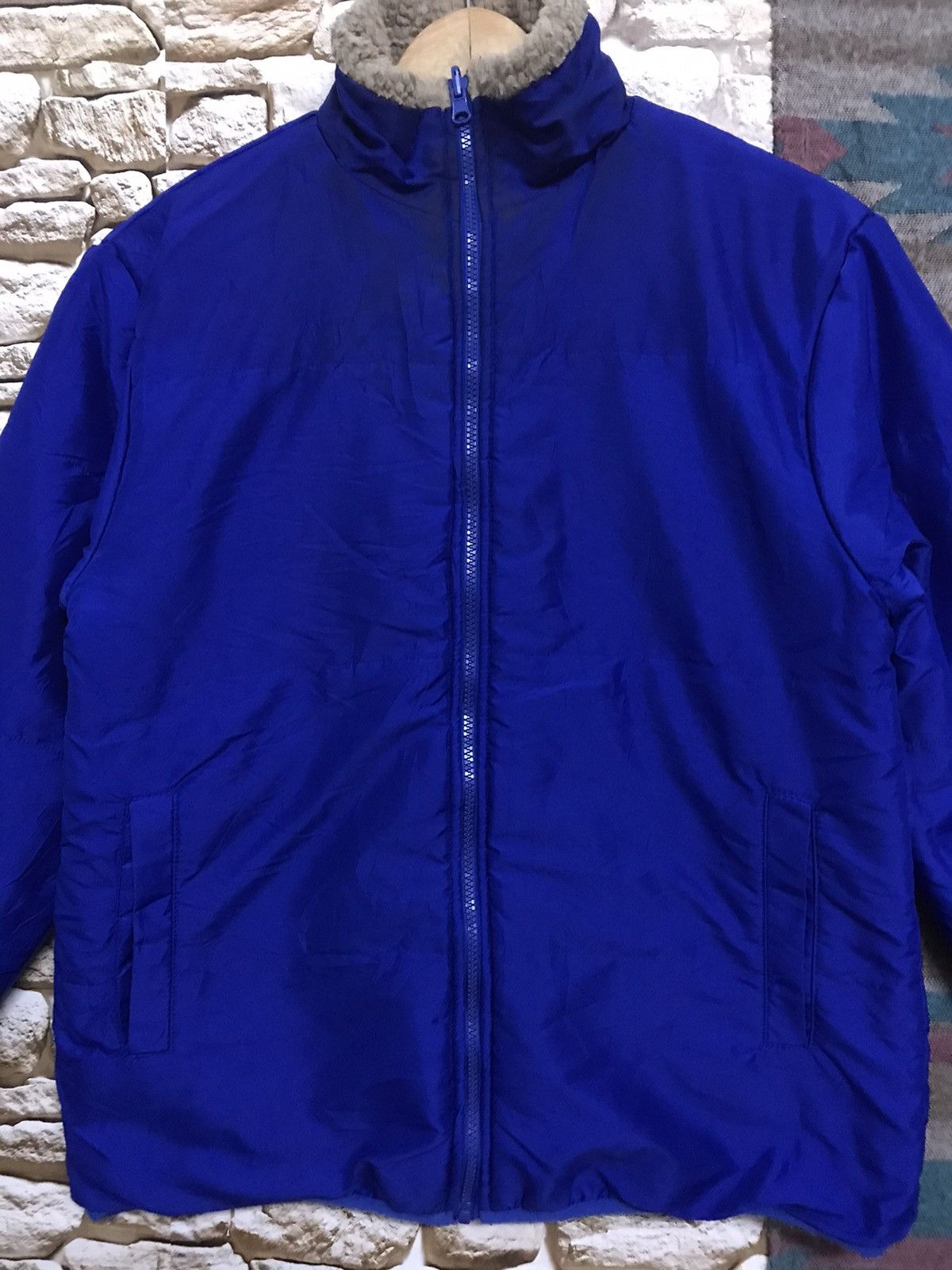 Kangol KANGOL Reversible Fleece Jacket Size US M / EU 48-50 / 2 - 7 Thumbnail