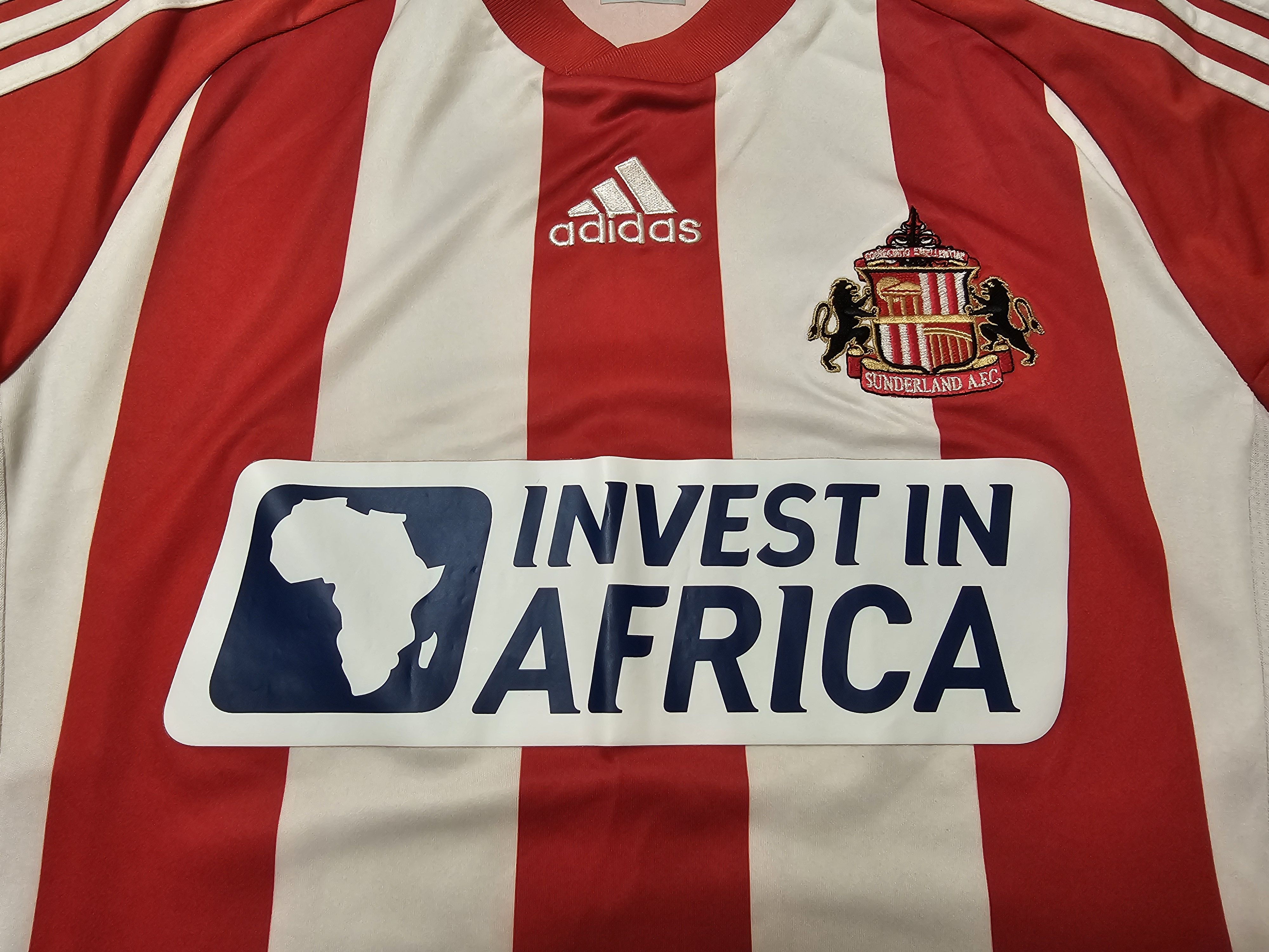 Adidas SUNDERLAND 2012 2013 HOME FOOTBALL SHIRT SOCCER JERSEY Size US S / EU 44-46 / 1 - 3 Thumbnail