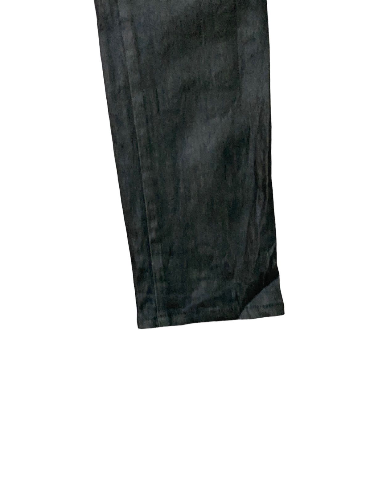 If Six Was Nine × Japanese Brand × Vintage Waxed BACK NUMBER Skinny Low Rise Denim Size US 27 - 7 Thumbnail