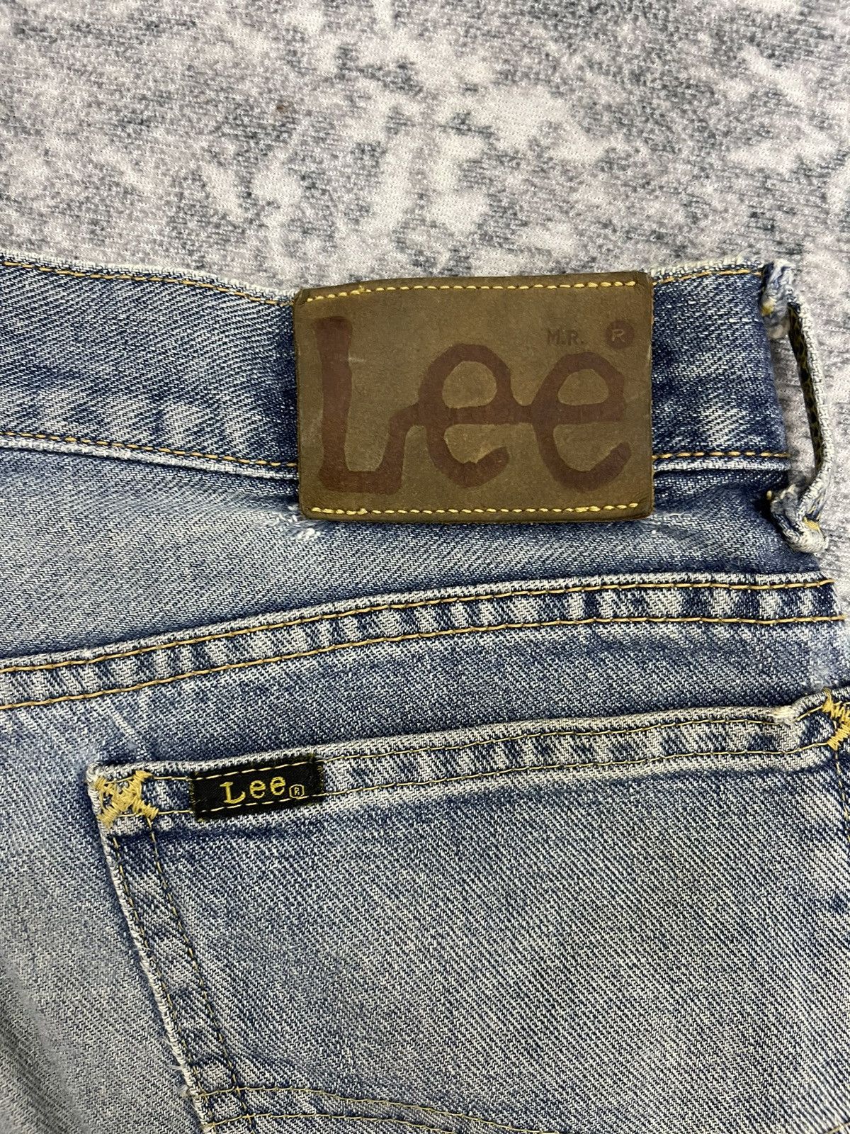 Lee Vintage Lee Riders Selvedge Distressed Denim Size US 30 / EU 46 - 17 Thumbnail