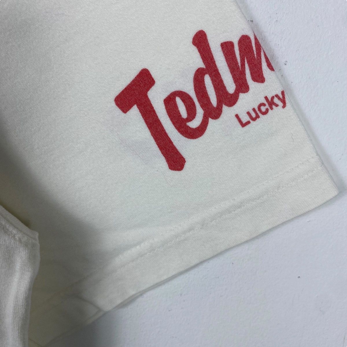 Tedman Japanese Brand TEDMAN Moon Landing Was A Hoax Graphic Tee Size US M / EU 48-50 / 2 - 4 Thumbnail