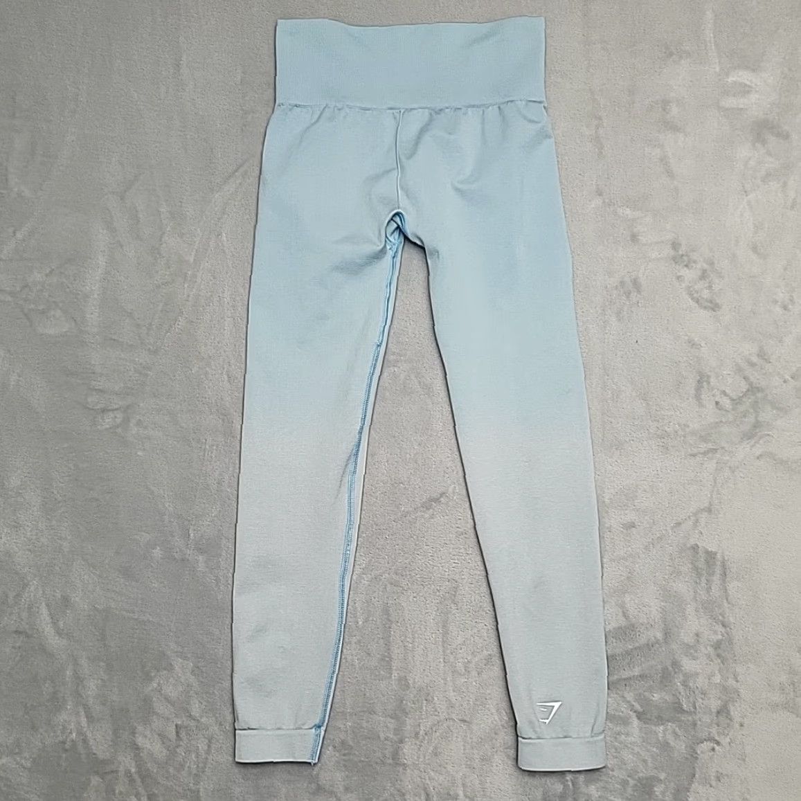 Gymshark Gymshark Leggings Womens S Blue Performance Blend Activewear Stretch Pants Women S Running & Jogging, Track & Field, Walking, Yoga" Size 28" / US 6 / IT 42 - 3 Thumbnail