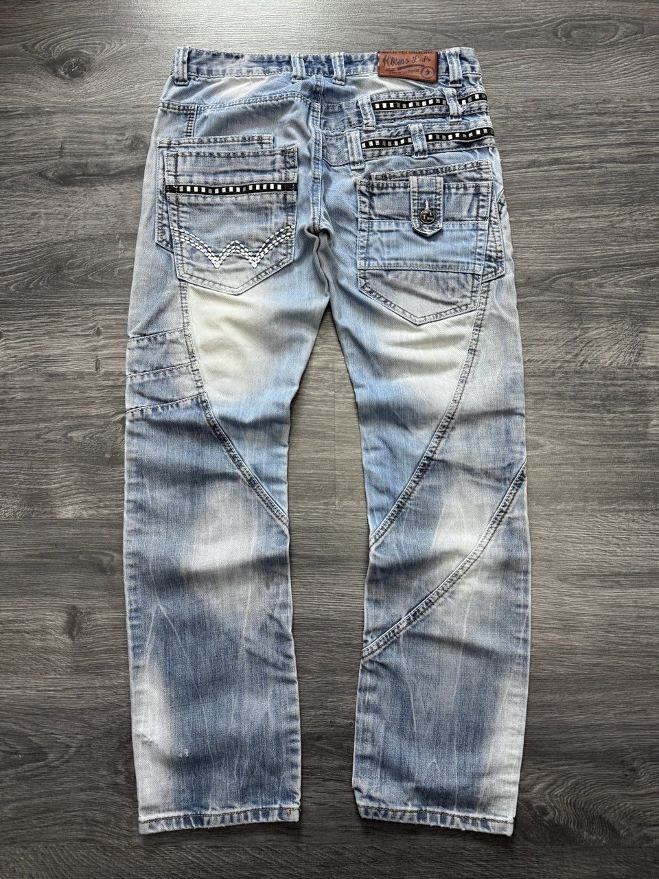 Japanese Brand Japanese Y2K Kosmo Lupo Jeans distressed Denim pants jeans Size US 32 / EU 48 - 2 Thumbnail