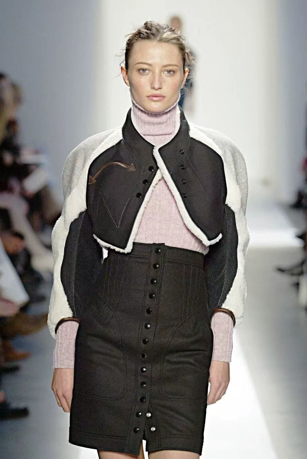 Balenciaga Balenciaga 03AW Ghesquière Sculptural A-line Skirt Size 26" / US 2 / IT 38 - 6 Thumbnail