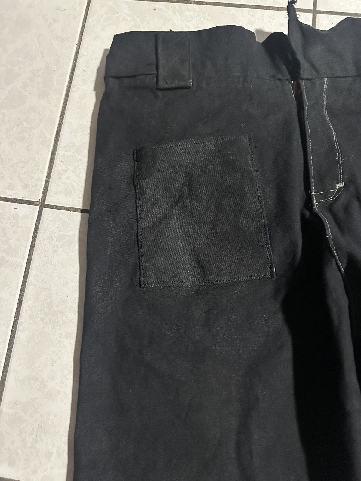JNCO × Japanese Brand × Vintage 1/1 Black Baggy Jorts Size US 37 - 5 Thumbnail