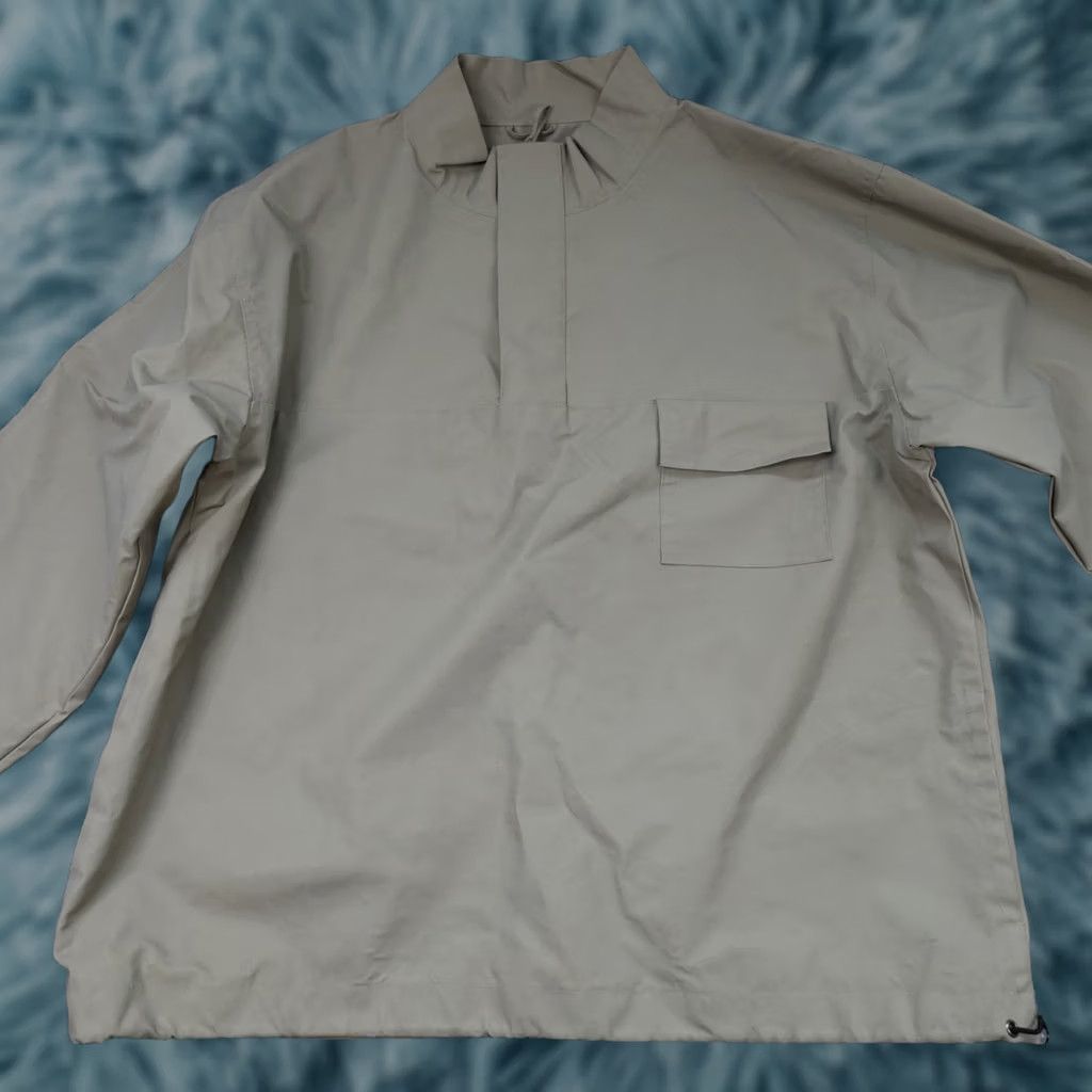 Vintage James Derby Jacket XL Men's Beige 1/4 Zip 100% PVC Size US XL / EU 56 / 4 - 1 Thumbnail