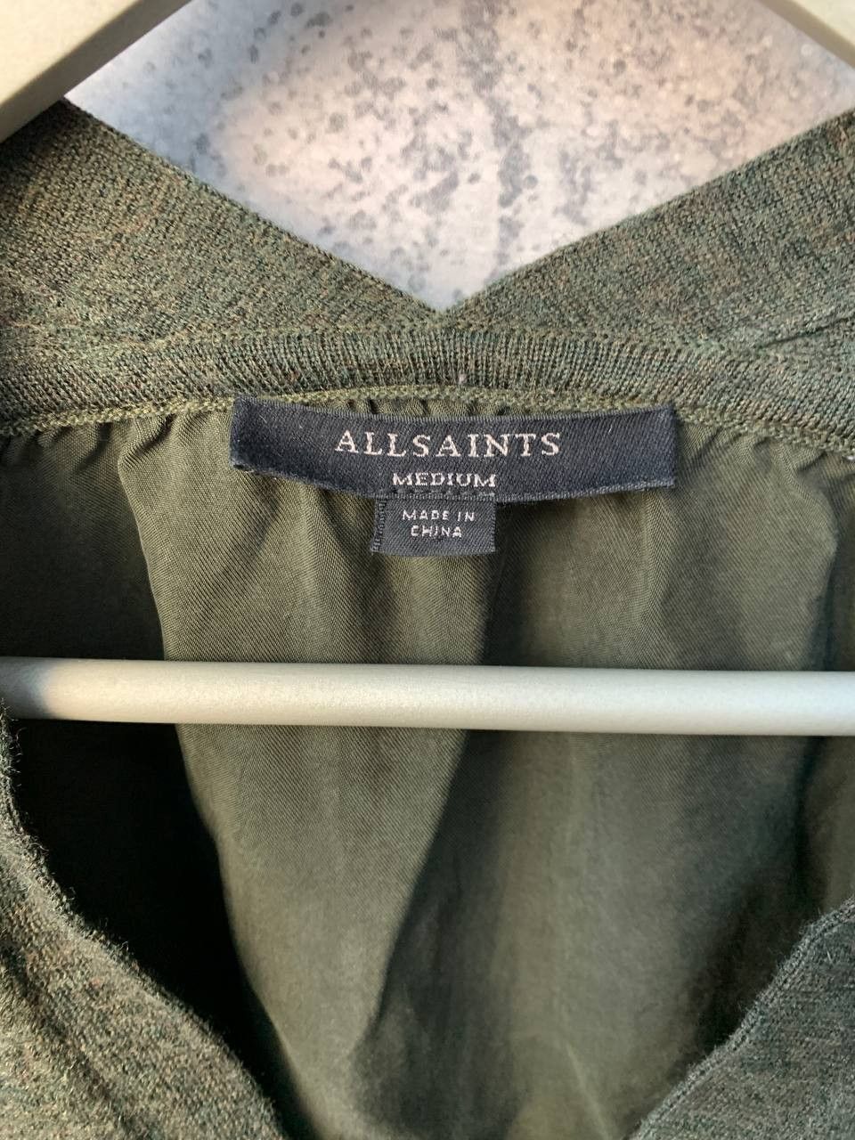 Allsaints ALLSAINTS Arly V-Neck Jumper Blouse Sweater Size M / US 6-8 / IT 42-44 - 14 Thumbnail