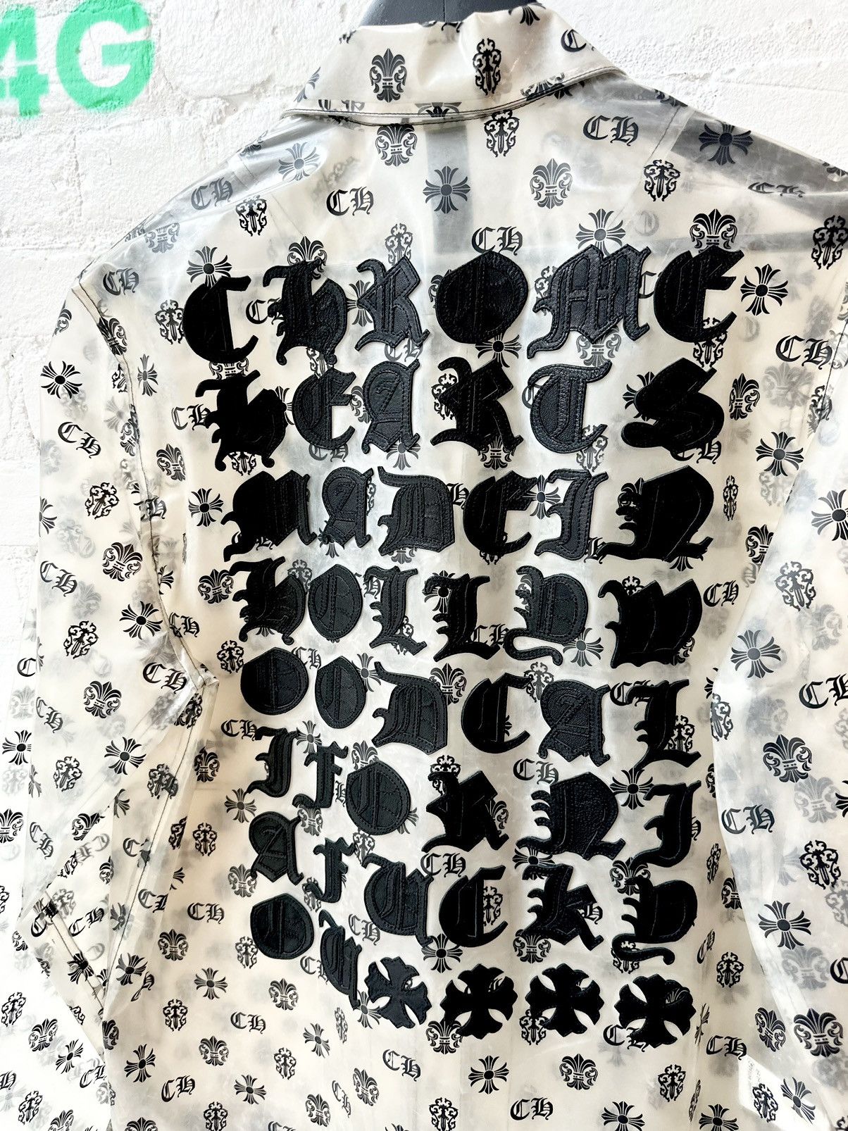 Chrome Hearts CHROME HEARTS RARE!! CLEAR SEE THROUGH COACHES JACKET M L Size US M / EU 48-50 / 2 - 2 Thumbnail