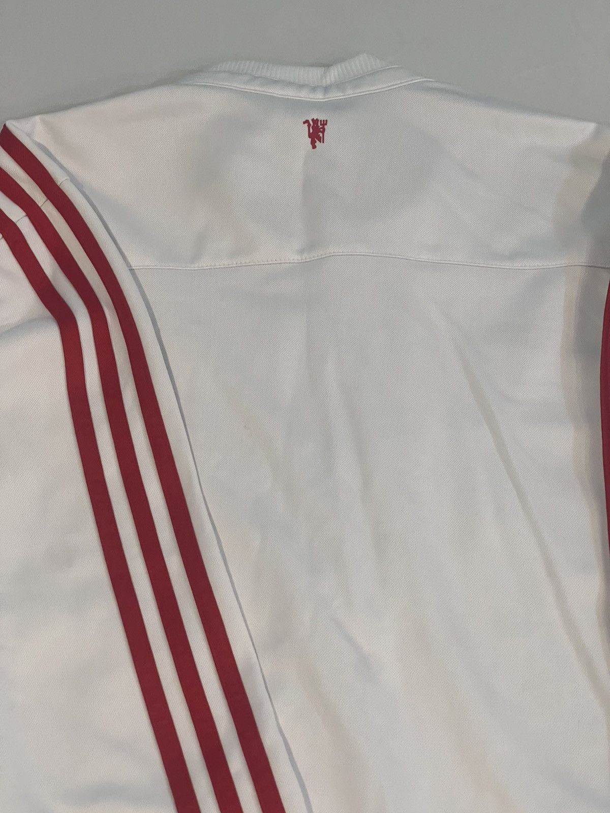 Adidas × Vintage 2015/16 Men’s Adidas Manchester United Anthem Jacket White Size US XL / EU 56 / 4 - 4 Thumbnail