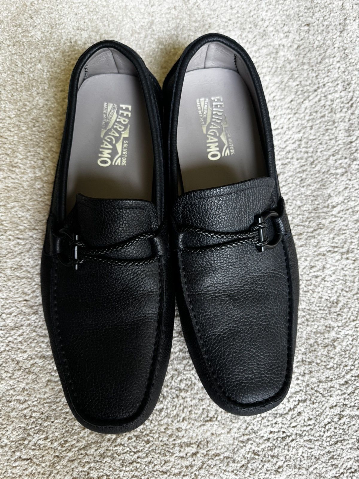 Salvatore Ferragamo Salvator Ferragamo Driver with Gancini ornament Size US 10 / EU 43 - 2 Thumbnail