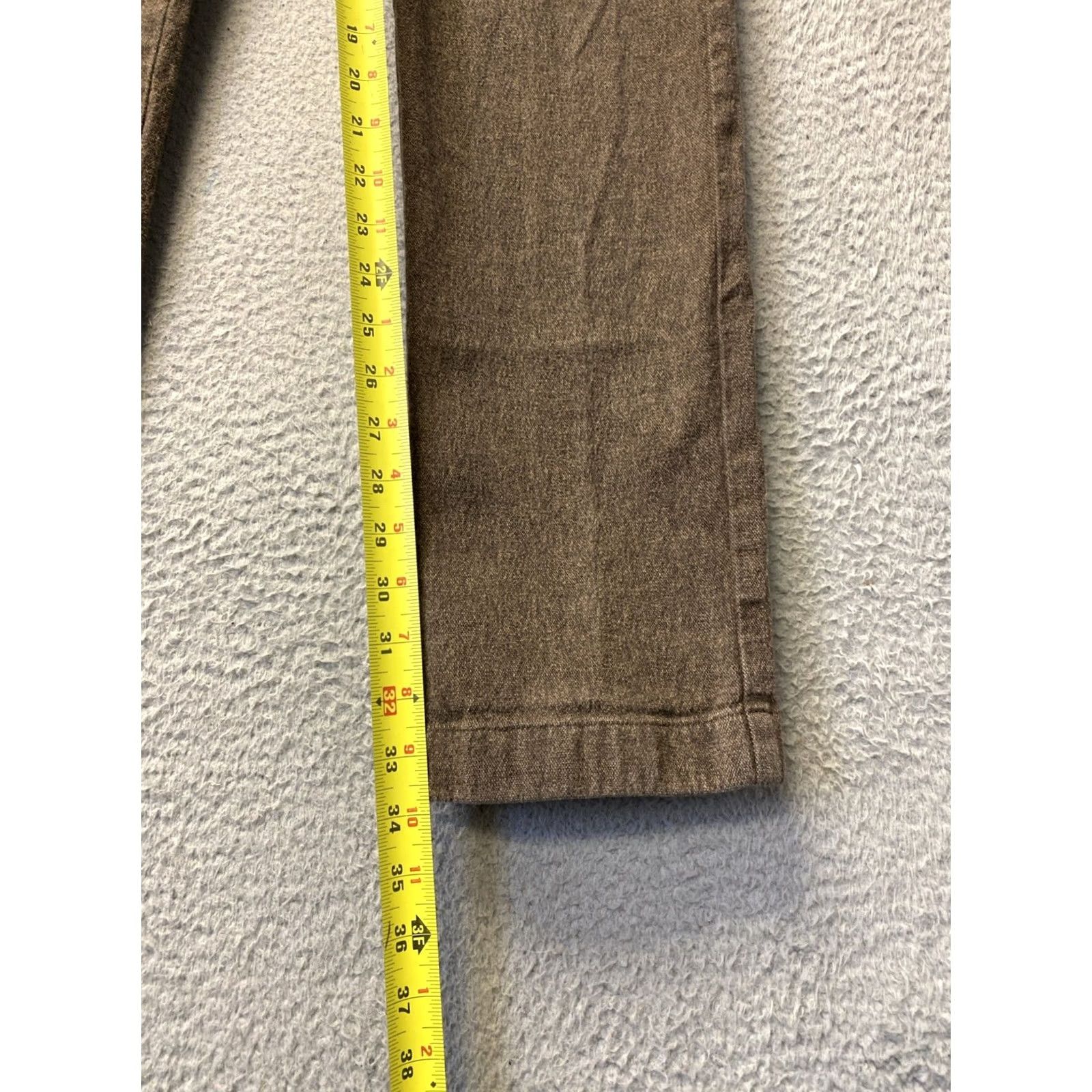 J.Crew J.CREW Flex Chino Pants Men’s 32x34 Slim Stretch Bronze Brown Twill Cotton /0875 Size US 32 / EU 48 - 5 Thumbnail