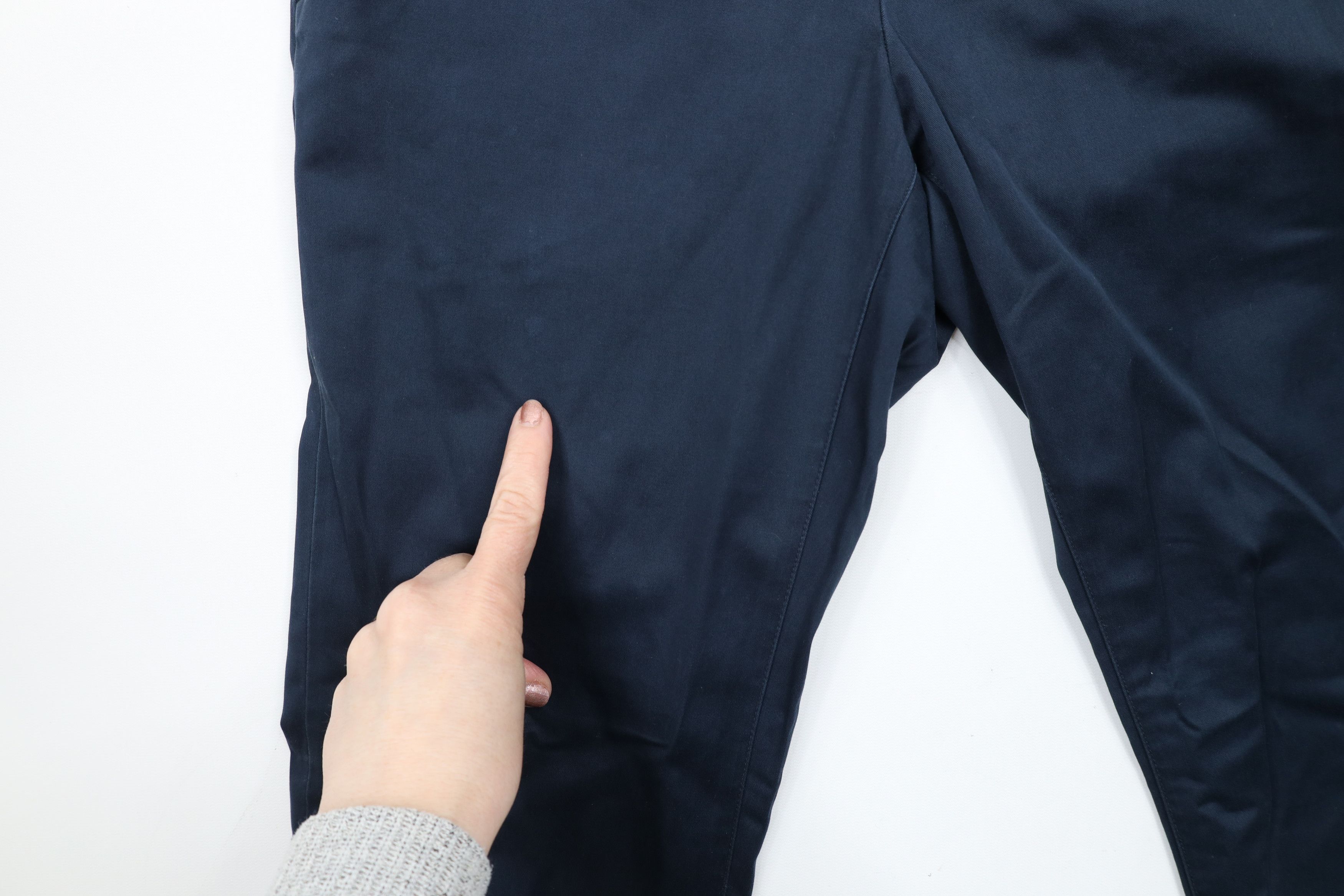 Bonobos × Vintage Bonobos Slim Fit Monday Straight Leg Chino Pants Navy Blue Size US 30 / EU 46 - 5 Thumbnail