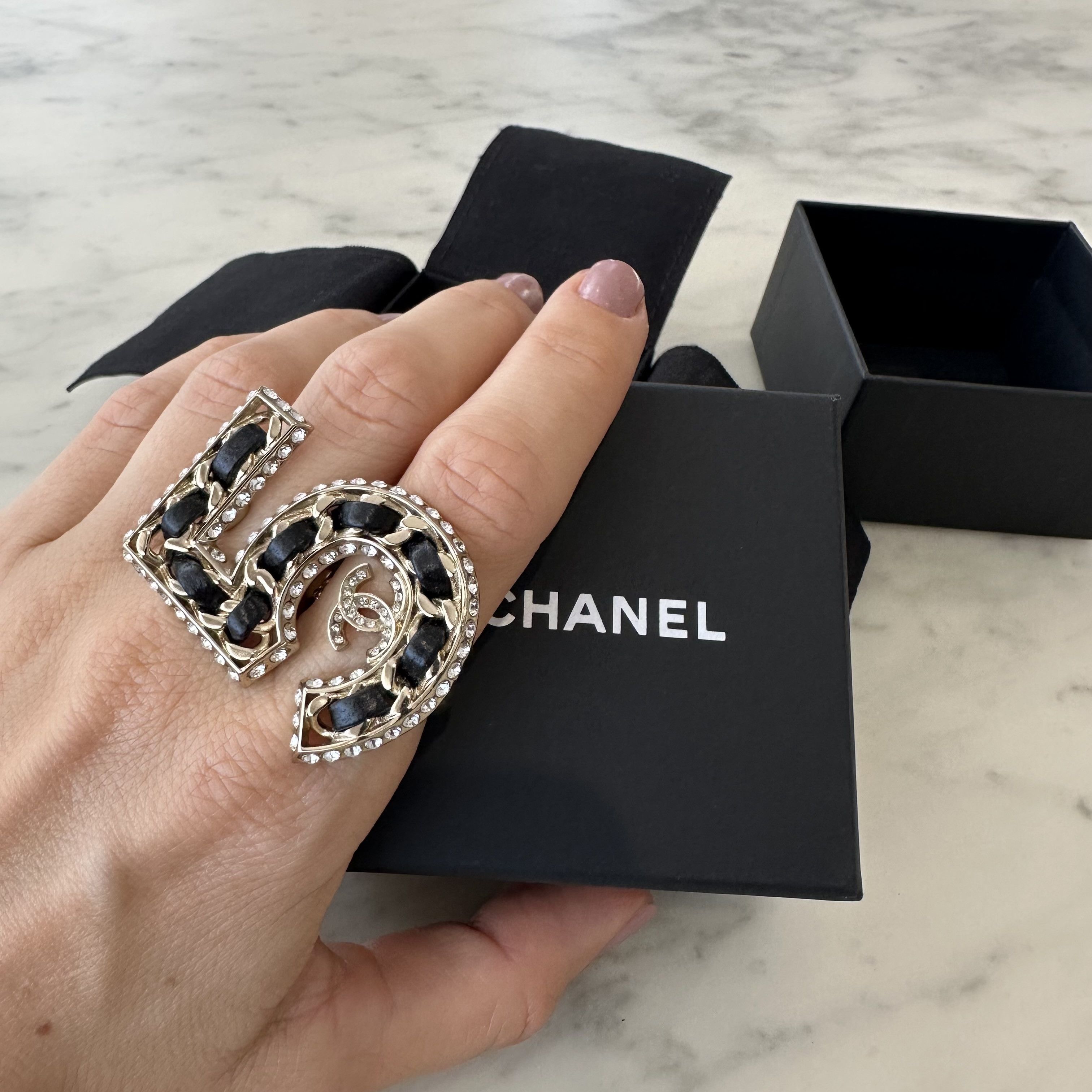 Chanel CHANEL Number 5 Double ring 23P Size ONE SIZE - 3 Thumbnail