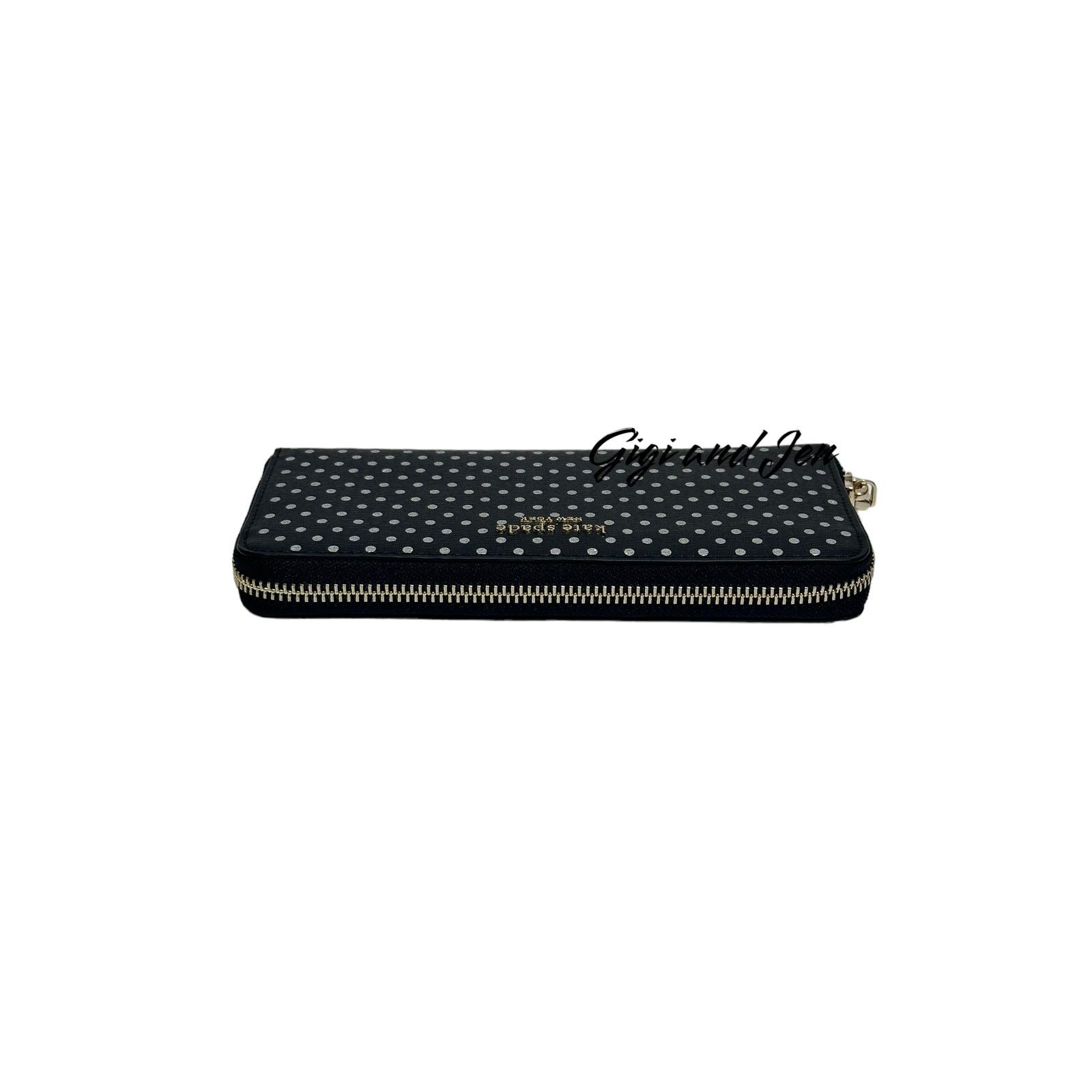 Kate Spade Kate Spade spencer metallic dot slim continental wallet Size ONE SIZE - 6 Thumbnail