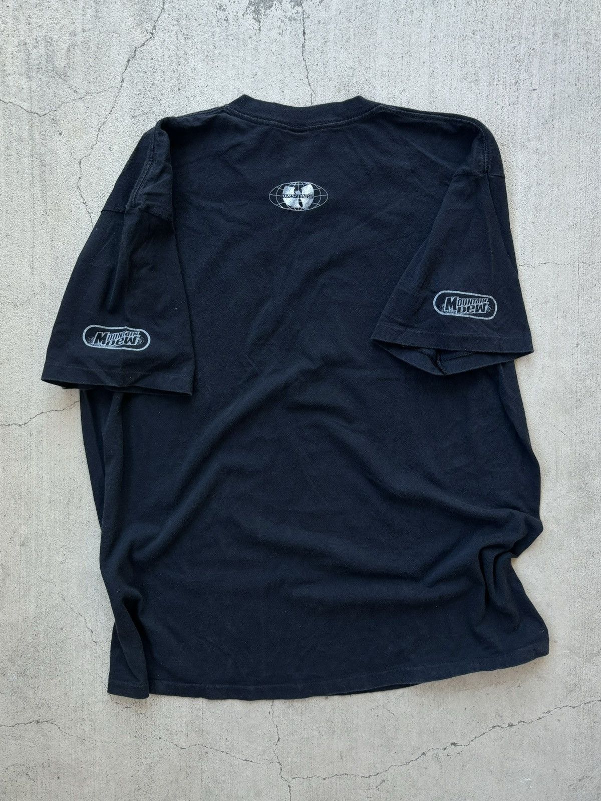 Wu-Tang Clan Vintage 90’s Black Wu Tang Clan Mountain Dew Promo Tee XXL Size US XXL / EU 58 / 5 - 3 Thumbnail