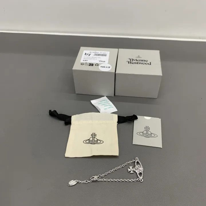 Vivienne Westwood Vivienne Westwood Mayfair Brass Saturn Bracelet 0079 Size ONE SIZE - 1 Thumbnail