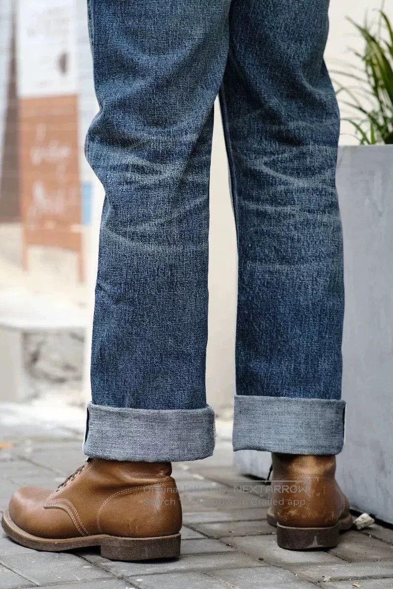 Full Count & Co. Fullcount Vintage Wash Denim Jeans. Size US 32 / EU 48 - 5 Thumbnail