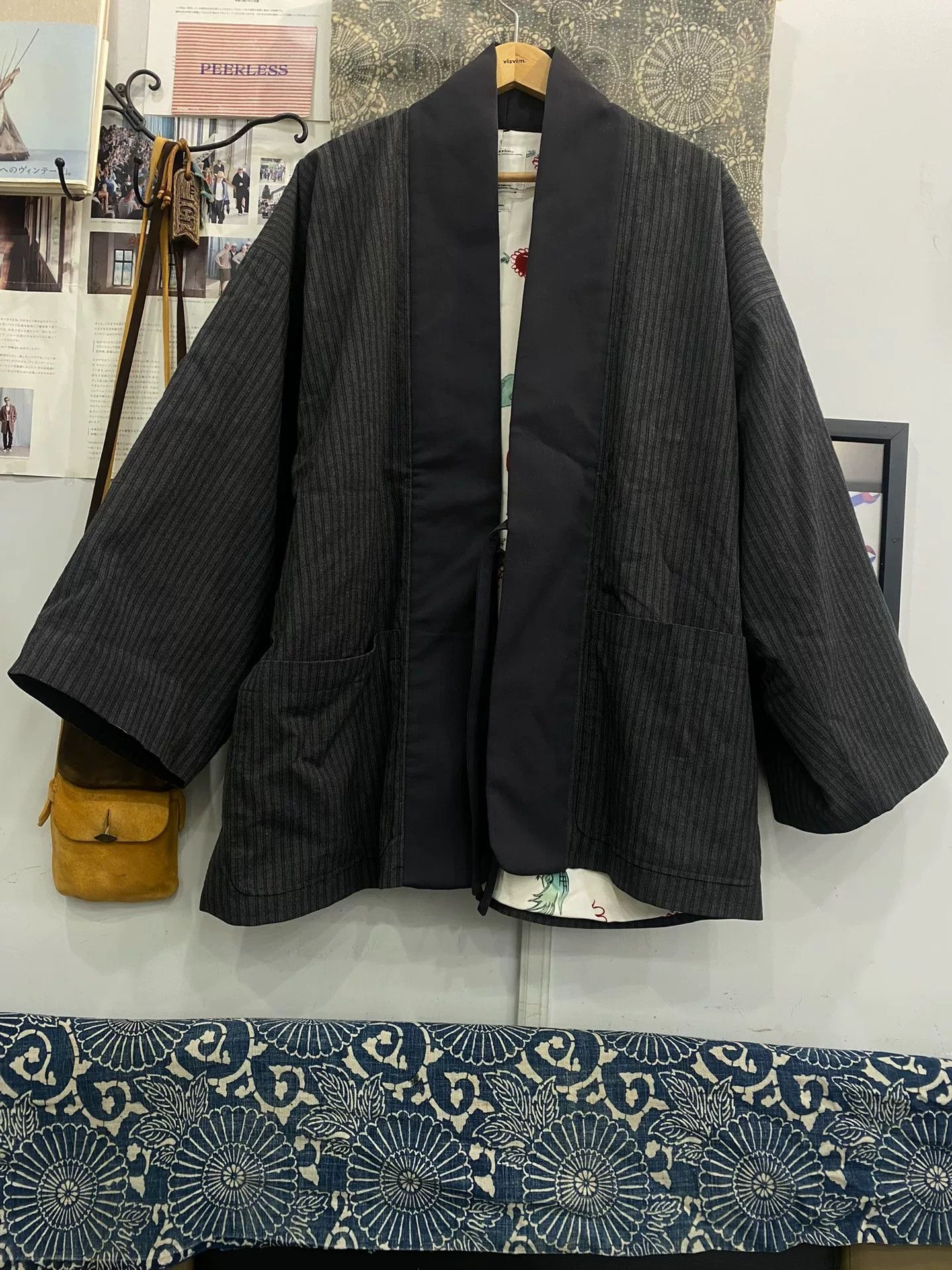 Visvim visvim kiyari jkt santome silk wool jacket Size US S / EU 44-46 / 1 - 1 Thumbnail