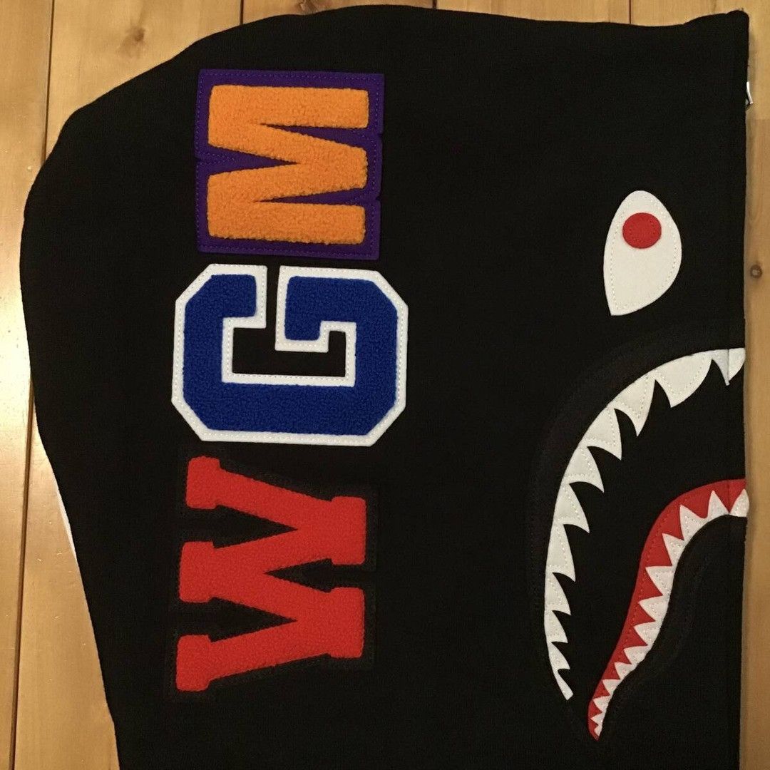 Bape 2017 BAPE UK Union Jack Shark full zip hoodie a bathing ape Size US XL / EU 56 / 4 - 6 Thumbnail