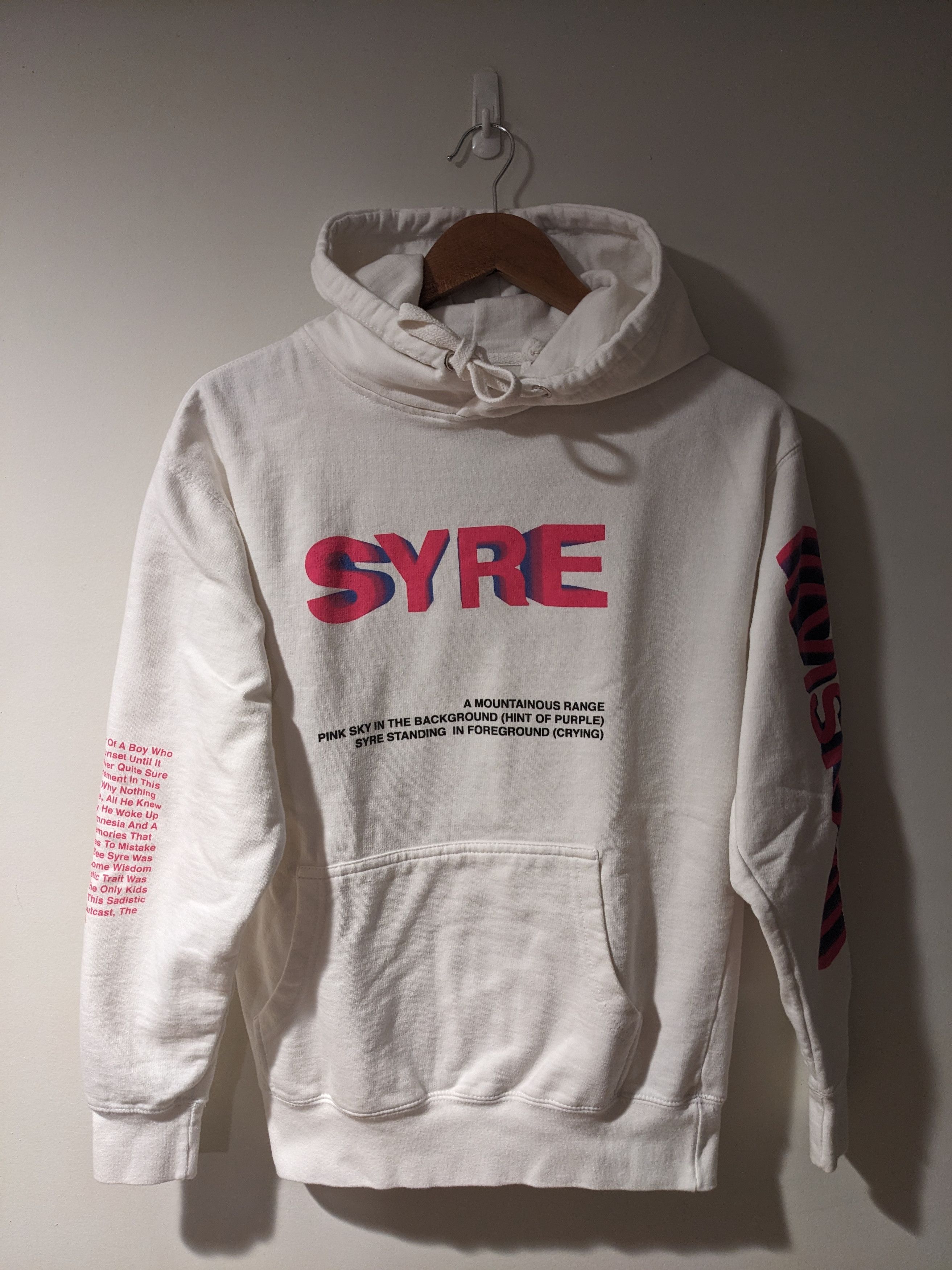 Jaden Smith Music Syre Promo MSFTS Vision Small Hoodie