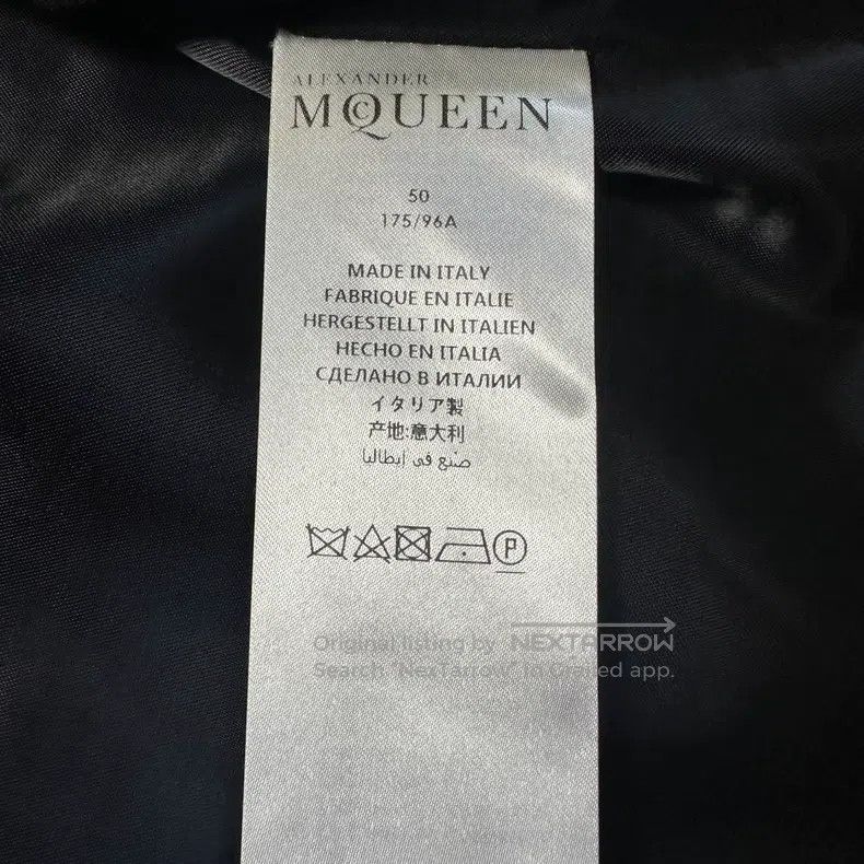 Alexander McQueen Alexander Mcqueen French gold thread embroidery woollen co Size US M / EU 48-50 / 2 - 9 Thumbnail